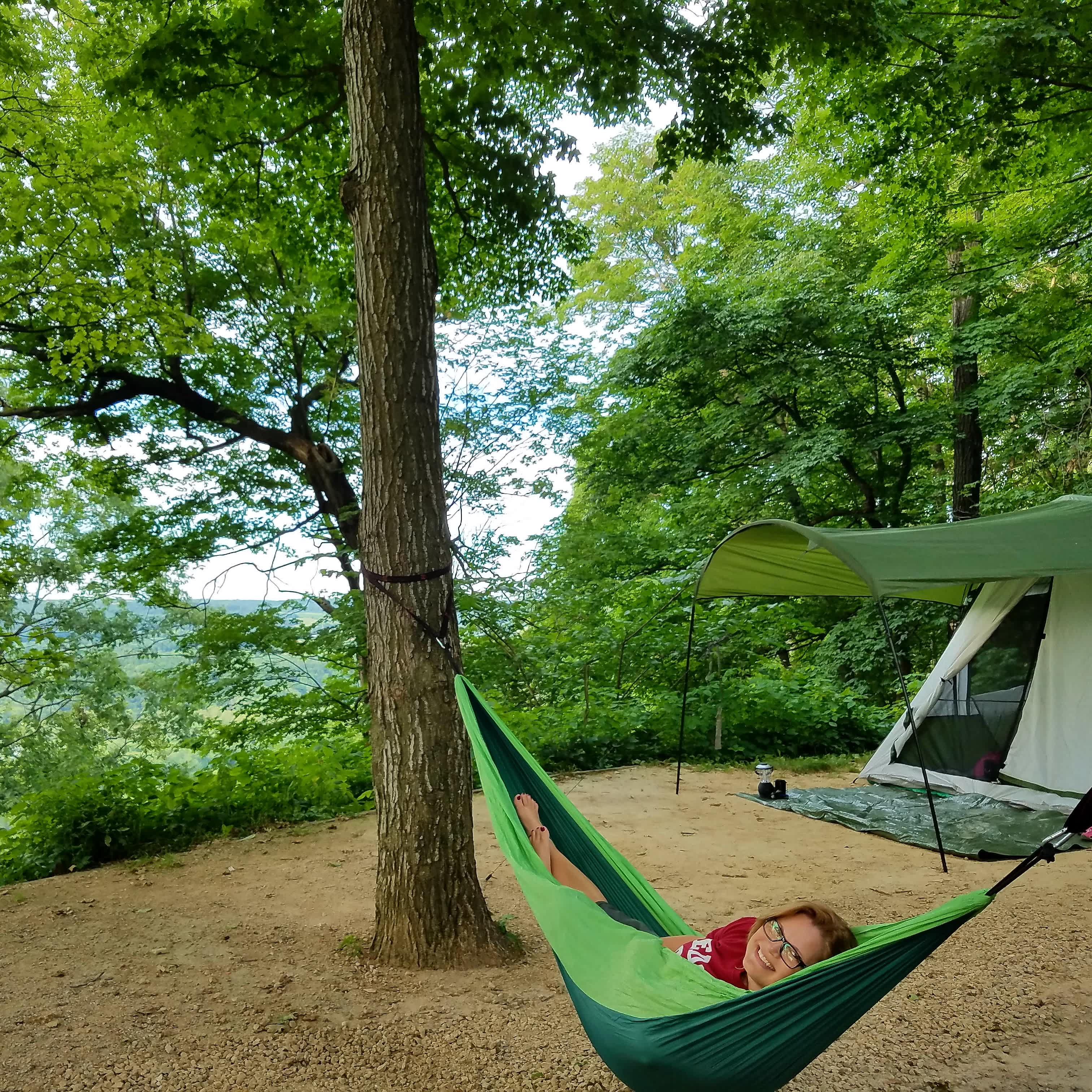 Our campsite