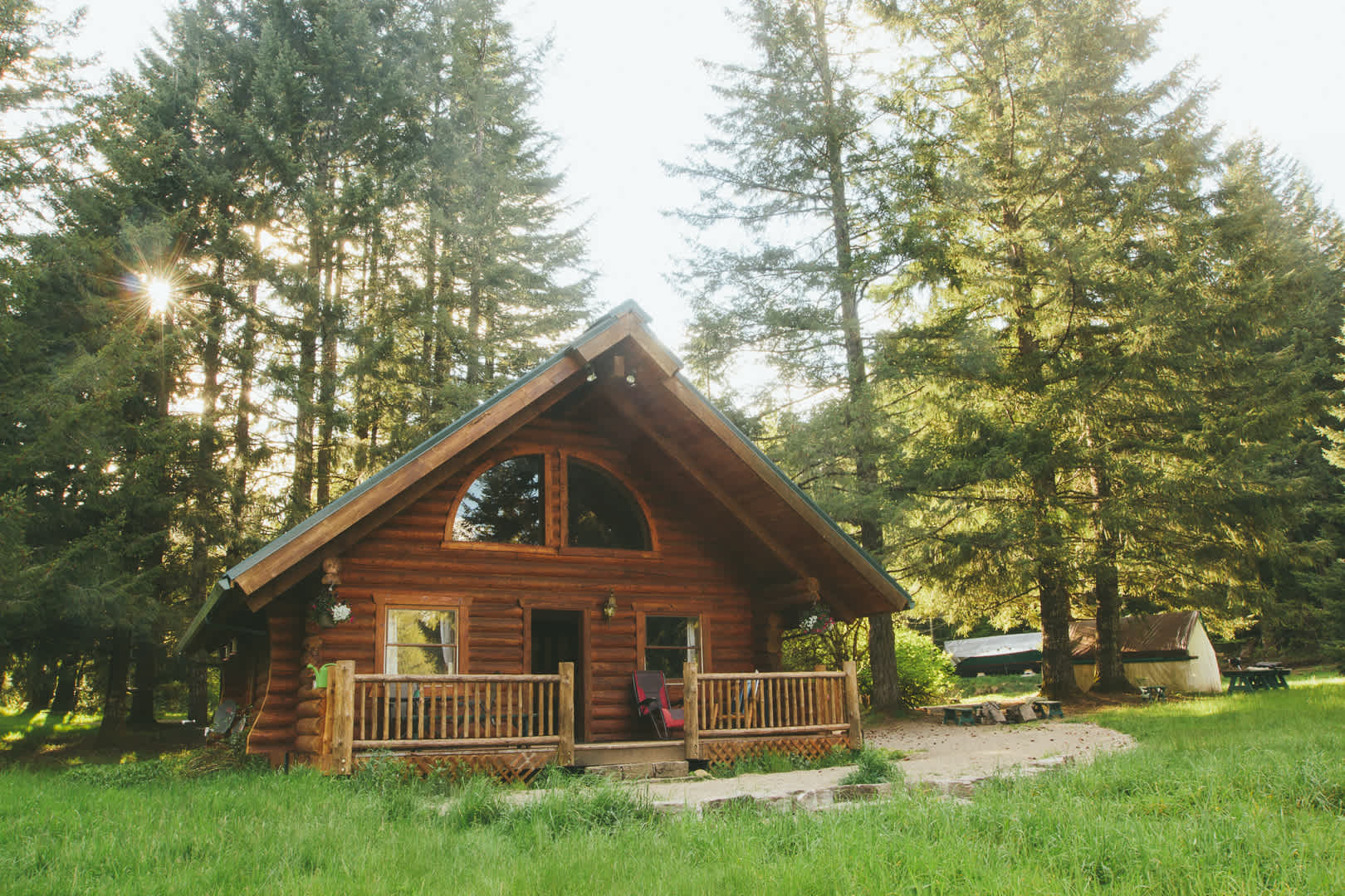 The cabin