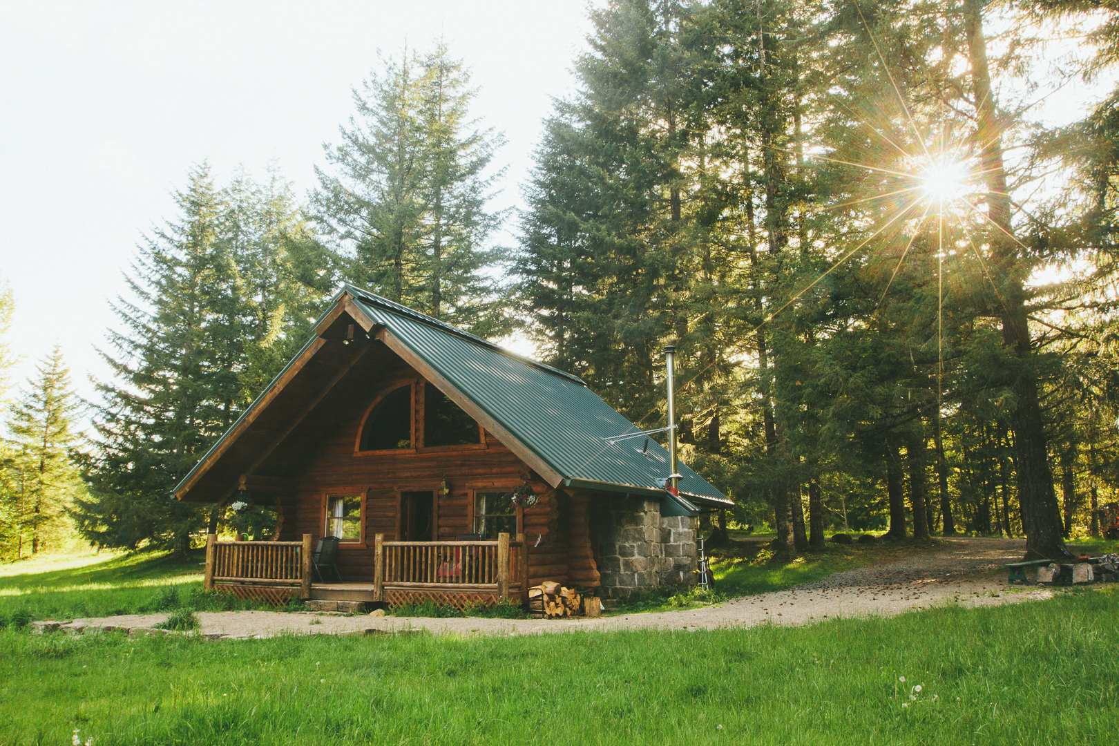 The cabin