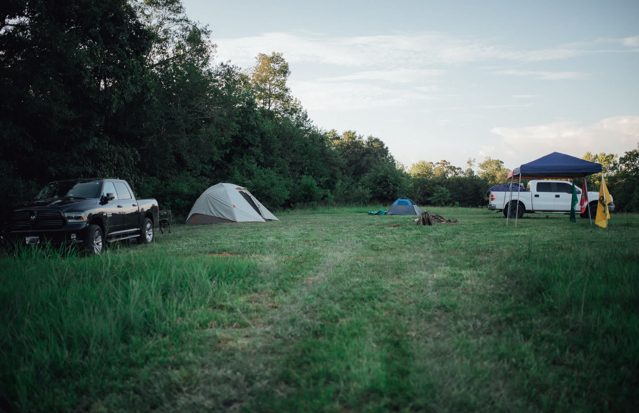 Our camping neighbors at the Grassy Knoll