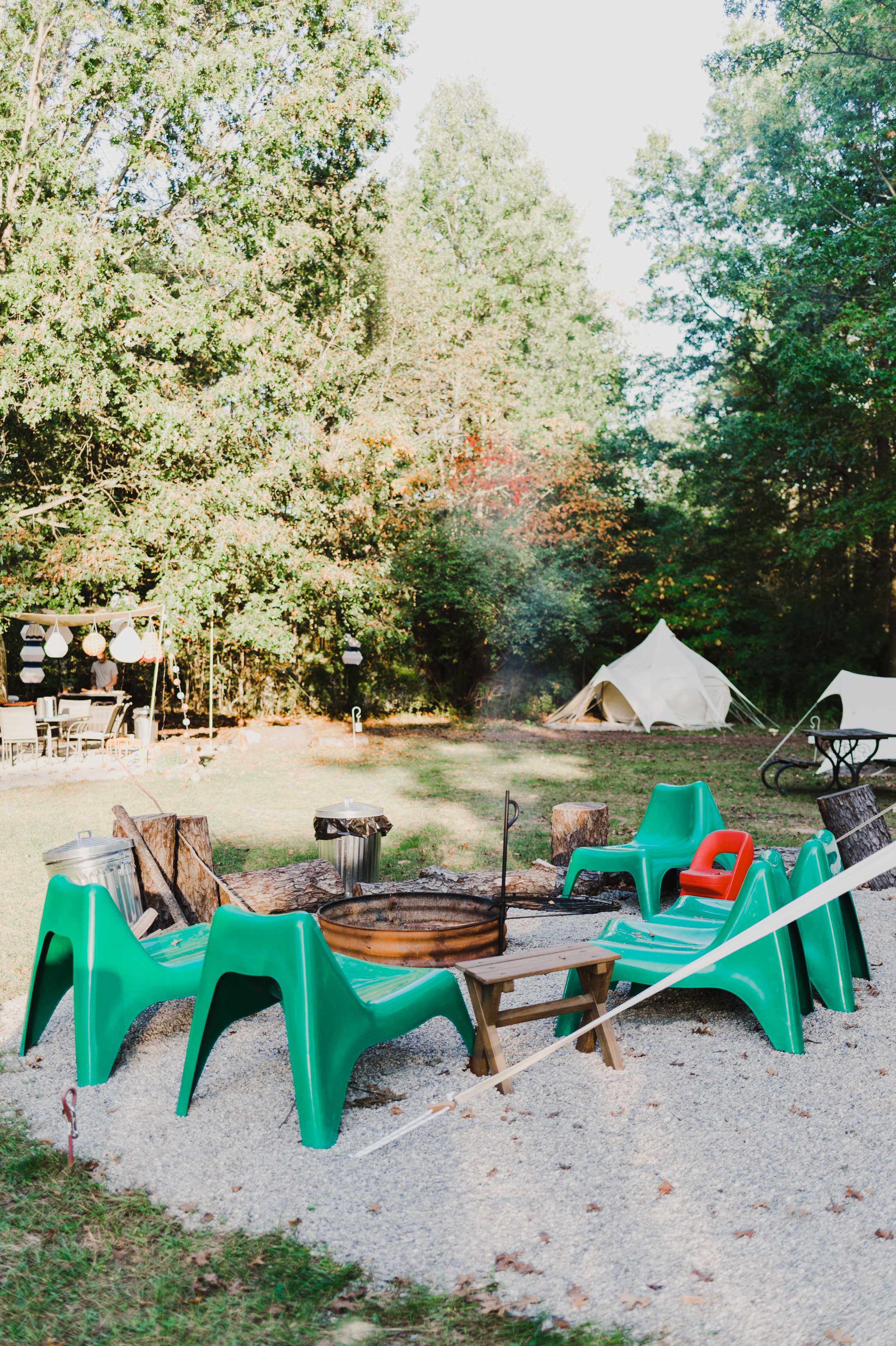 Everything in the camp is close for convenience!