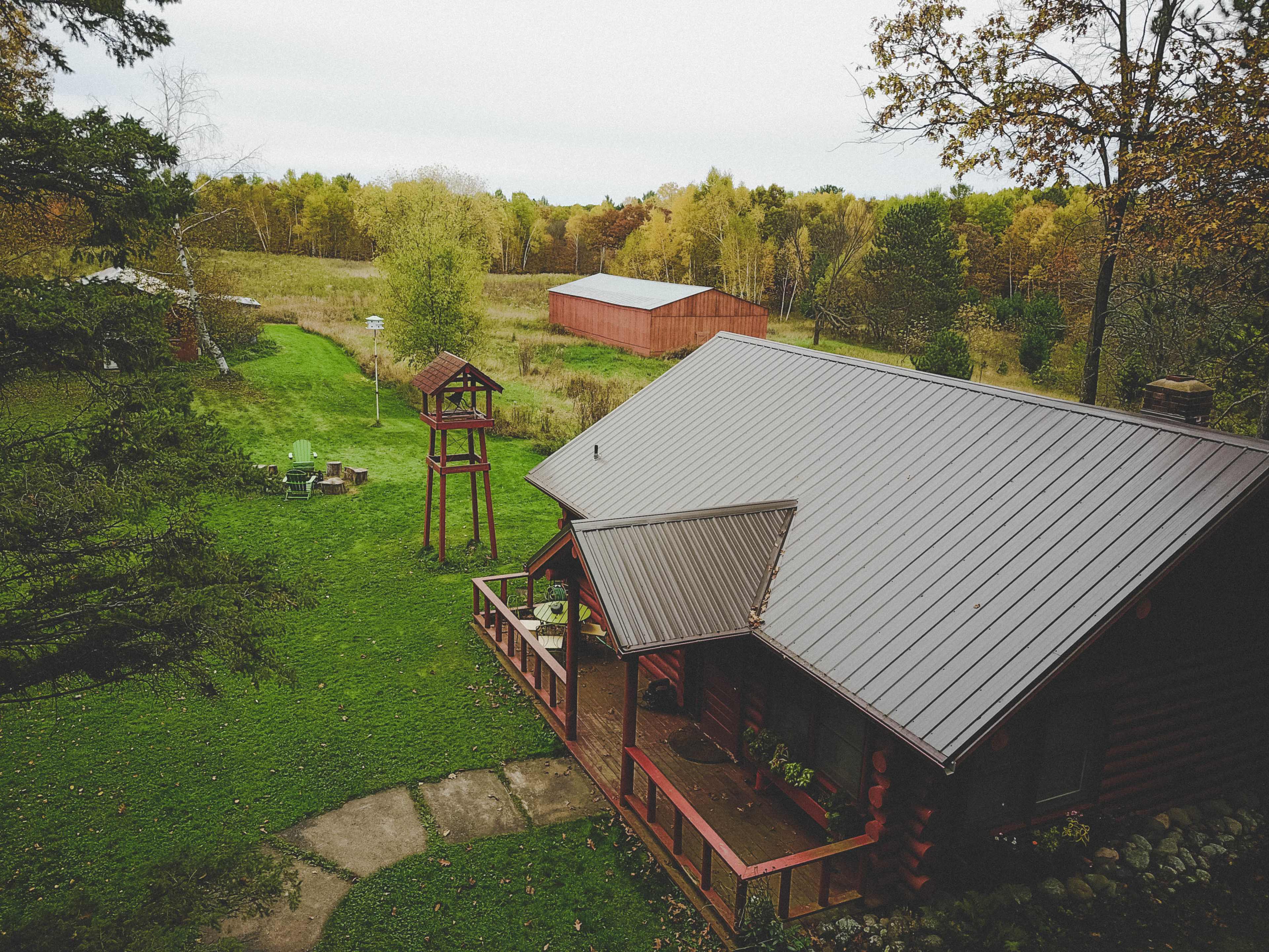 The cabin