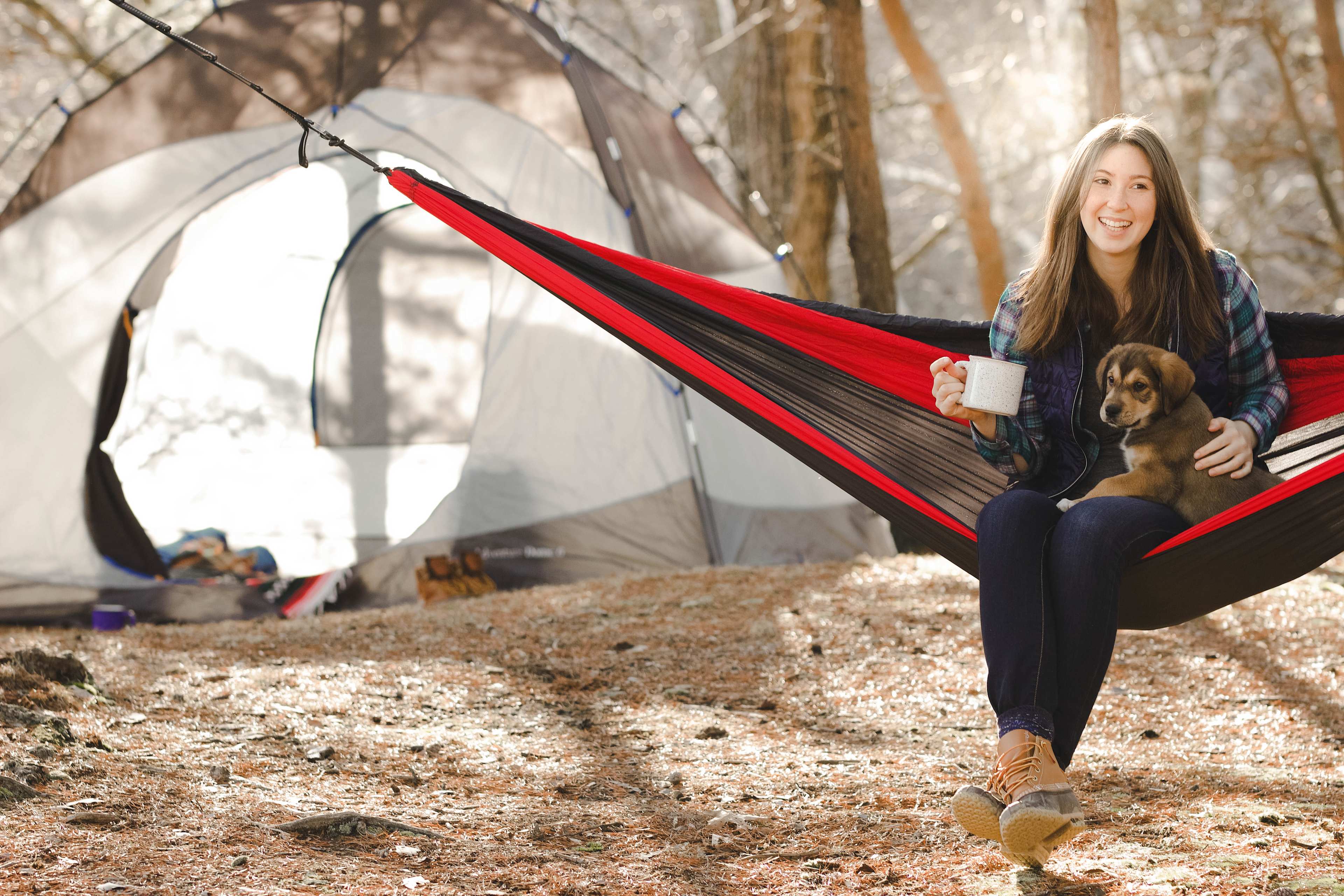 Bring your hammock and relax. 