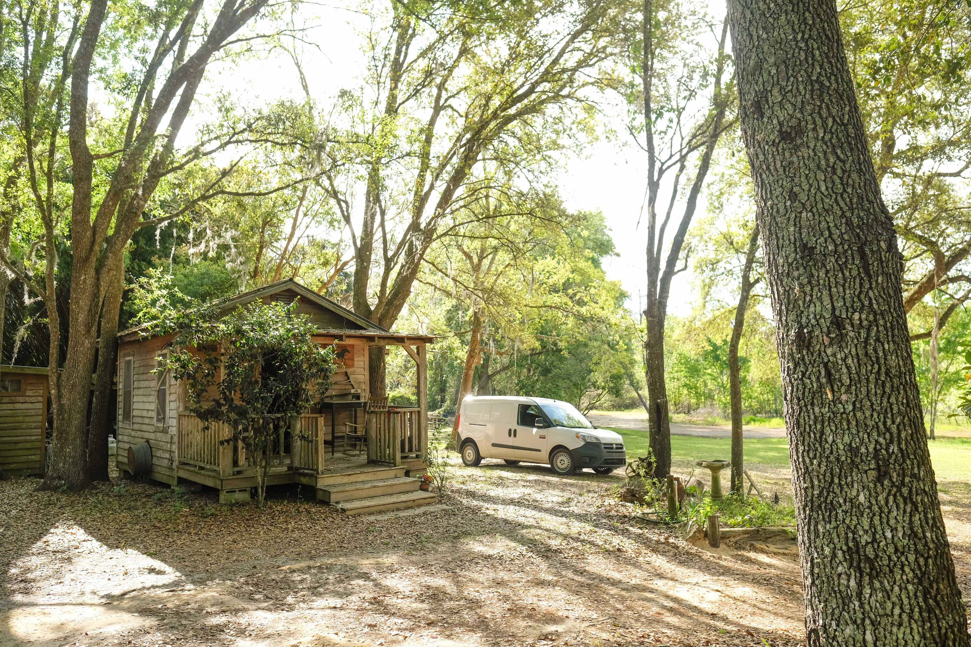 Our cabin for the night.