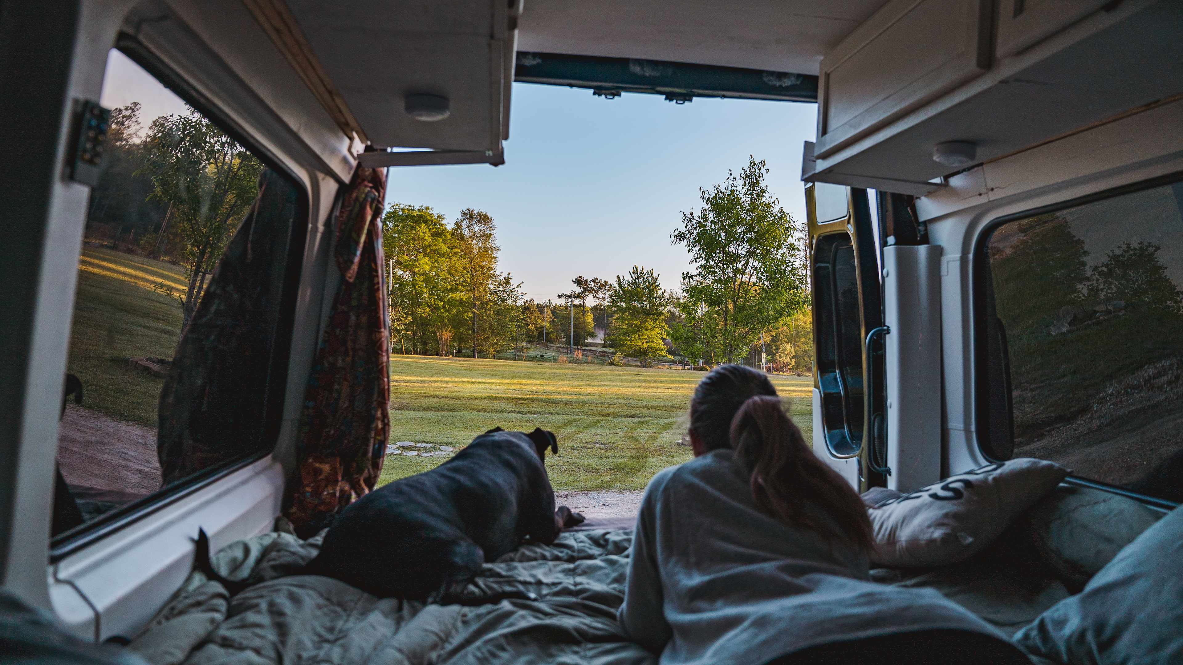 Our van views