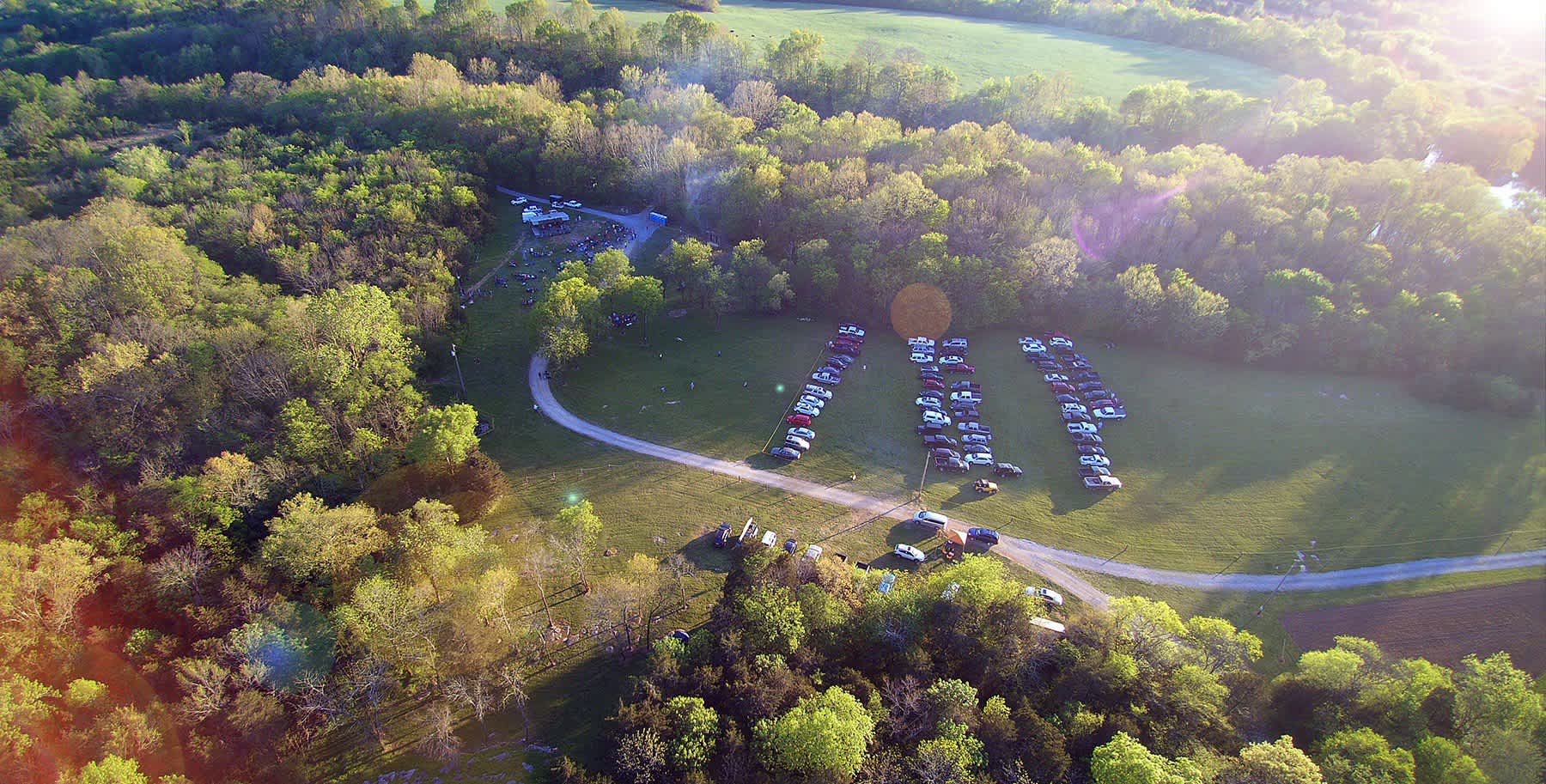 One of our concert nights from the sky.