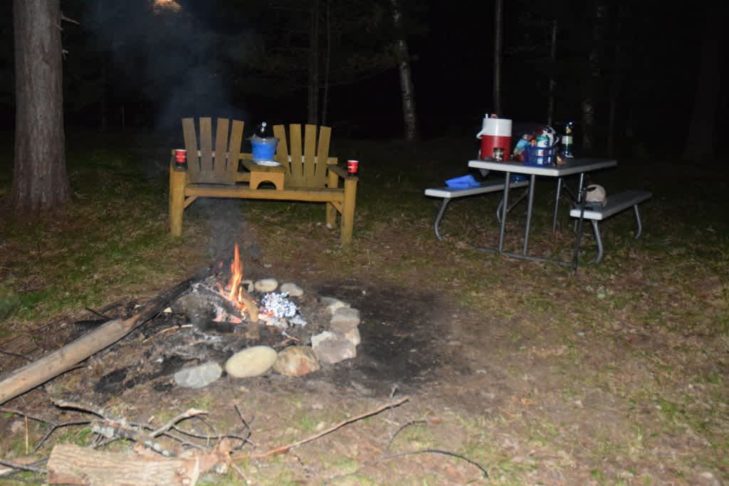 Wixom Lake rustic camping