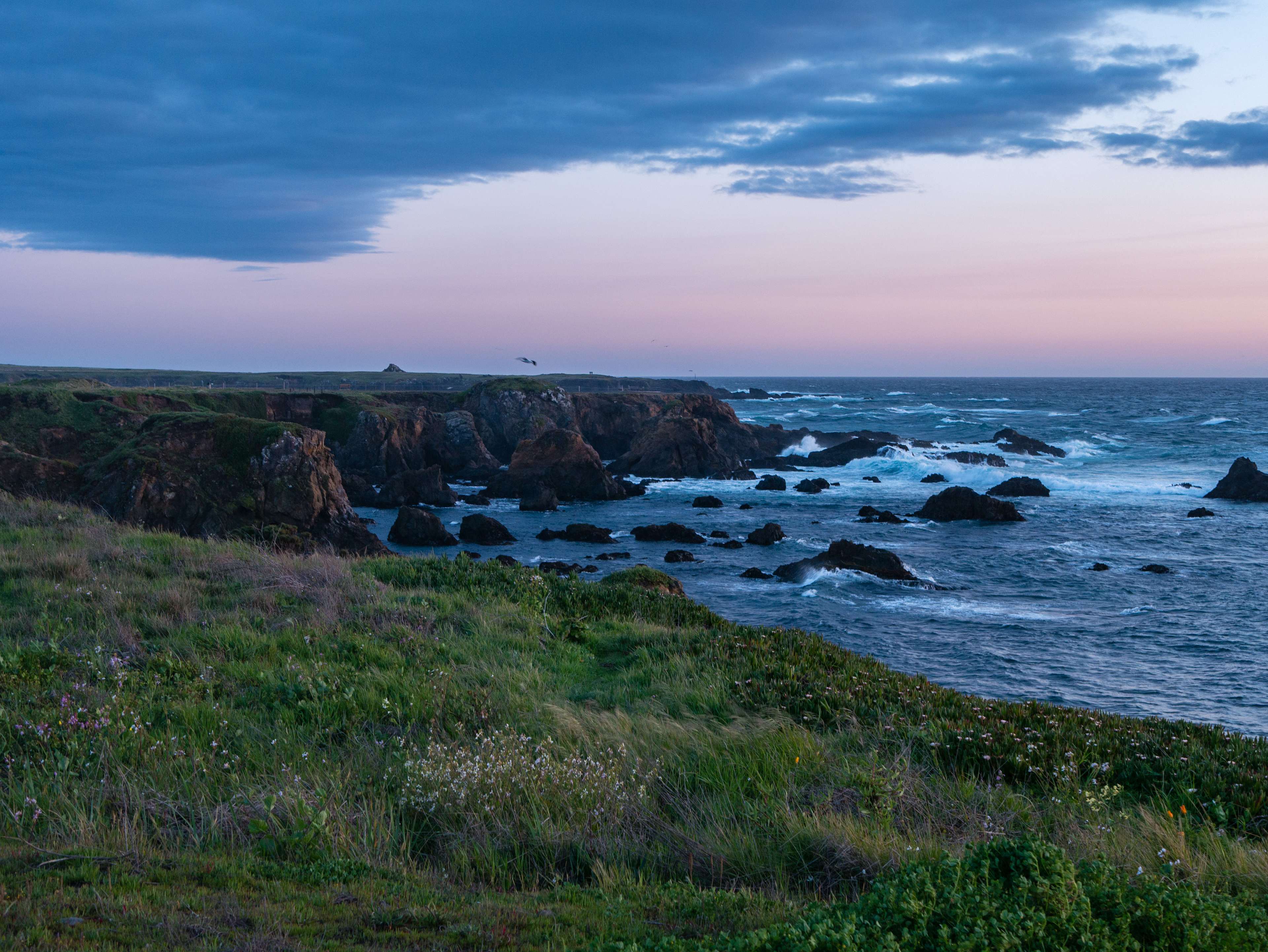 Glass beach in all its beauty.