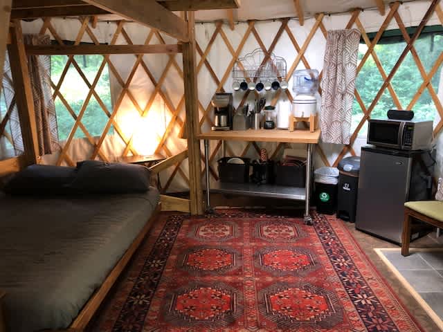 Little Green Yurt of Cedar Mountain