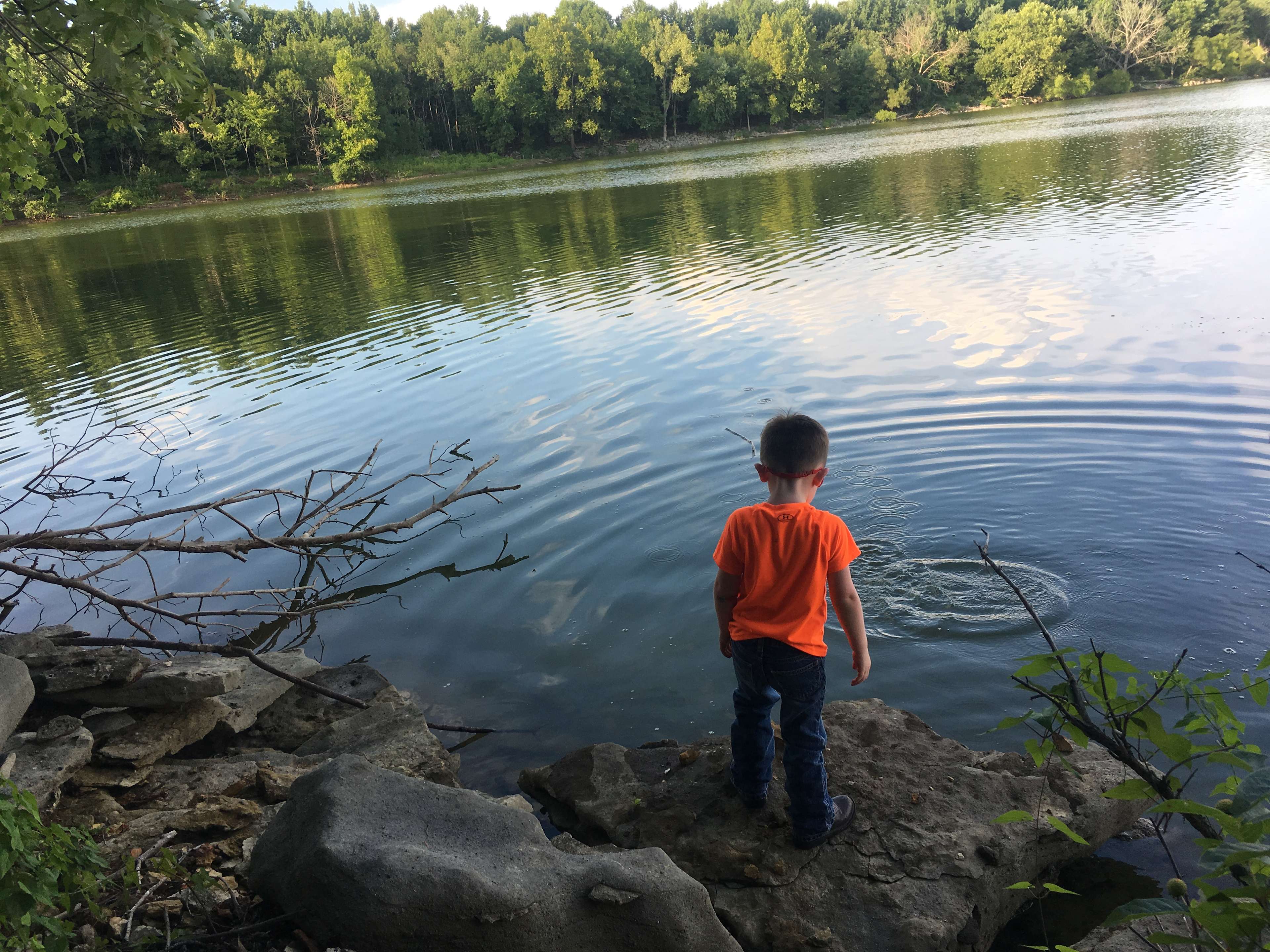 Fish, skip rocks, kayak, or just relax by the waters edge