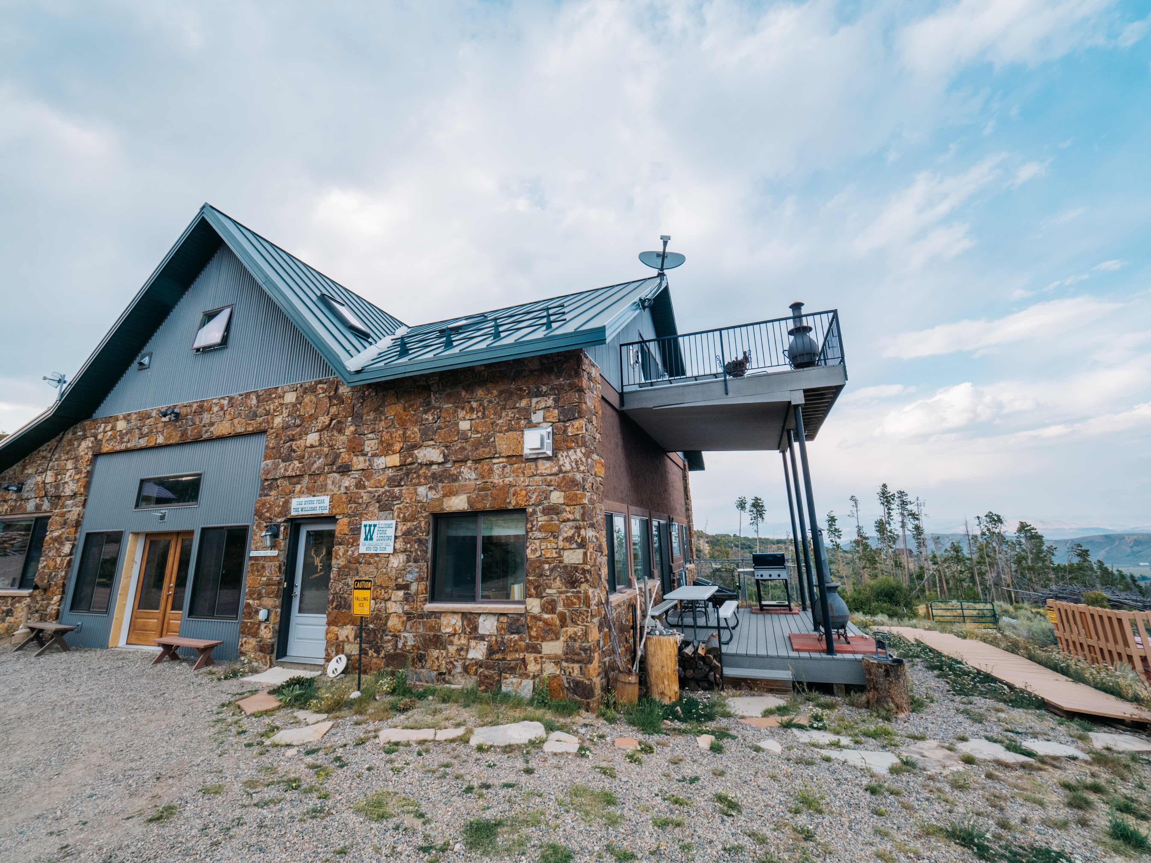 There is no roughing it going on once you get inside!