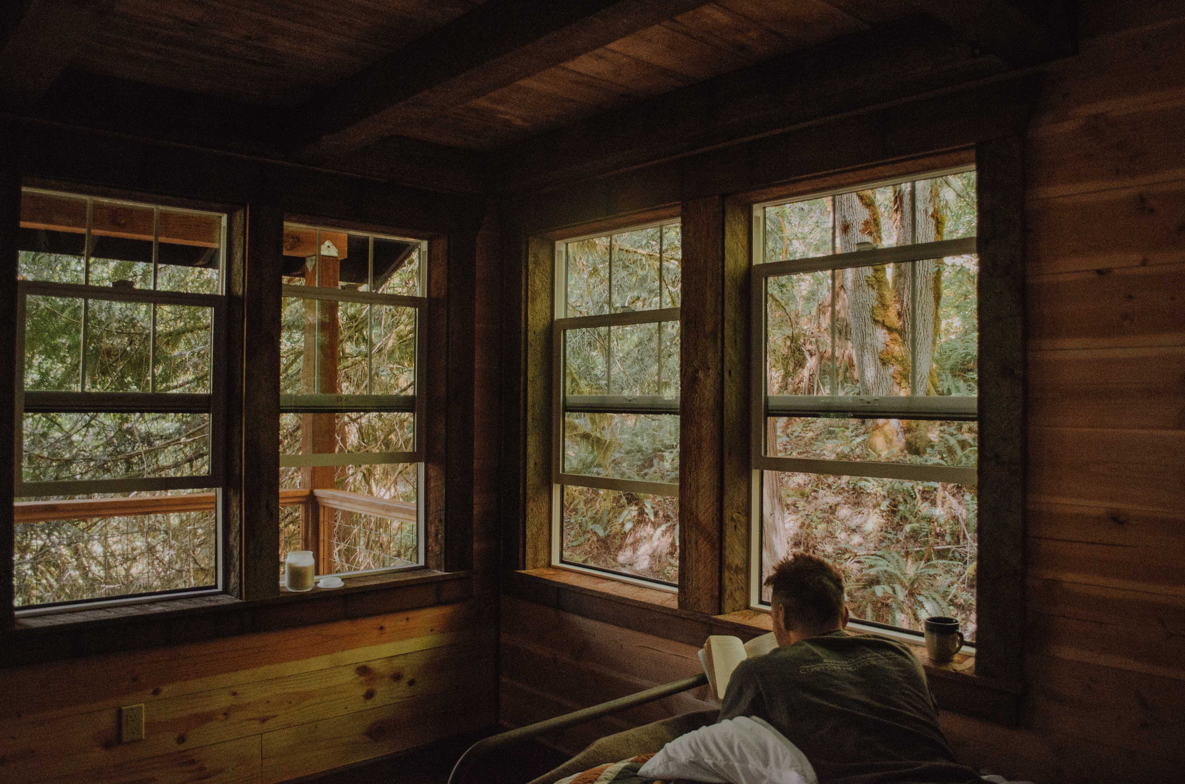 Peaceful. 
