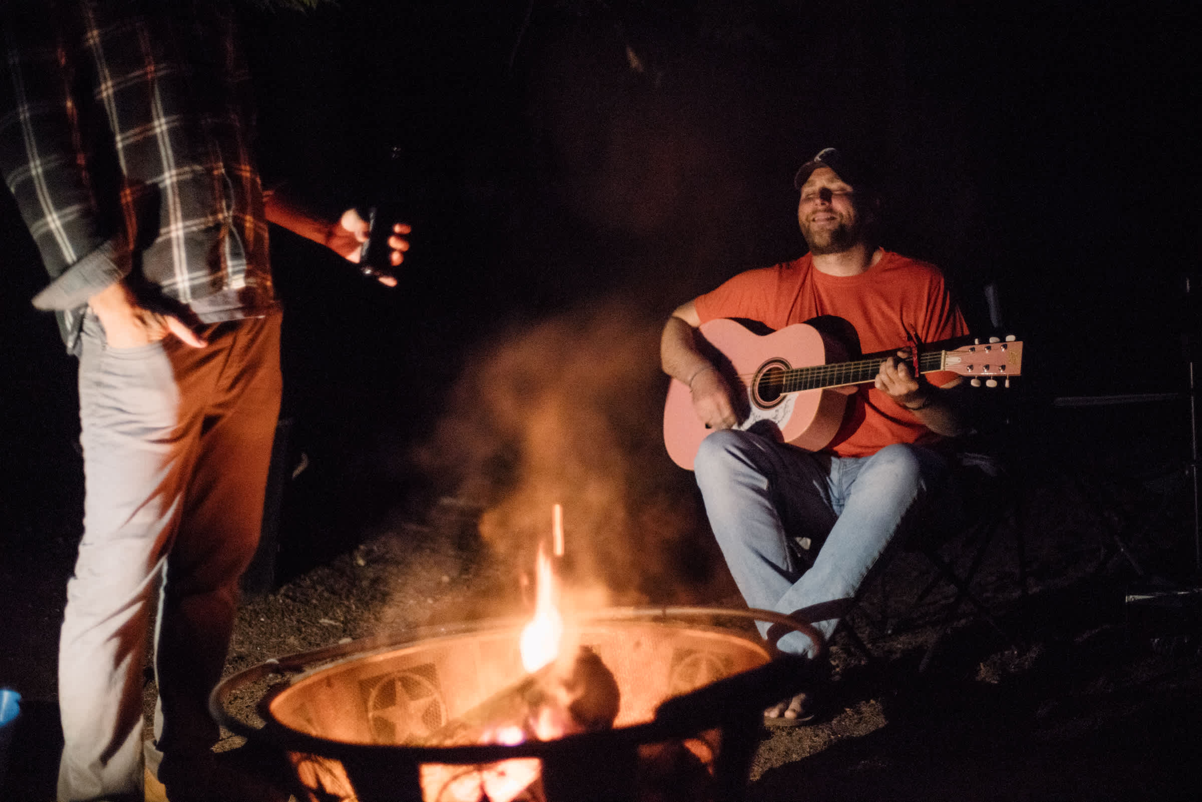 They also let us borrow a guitar. How awesome is that?