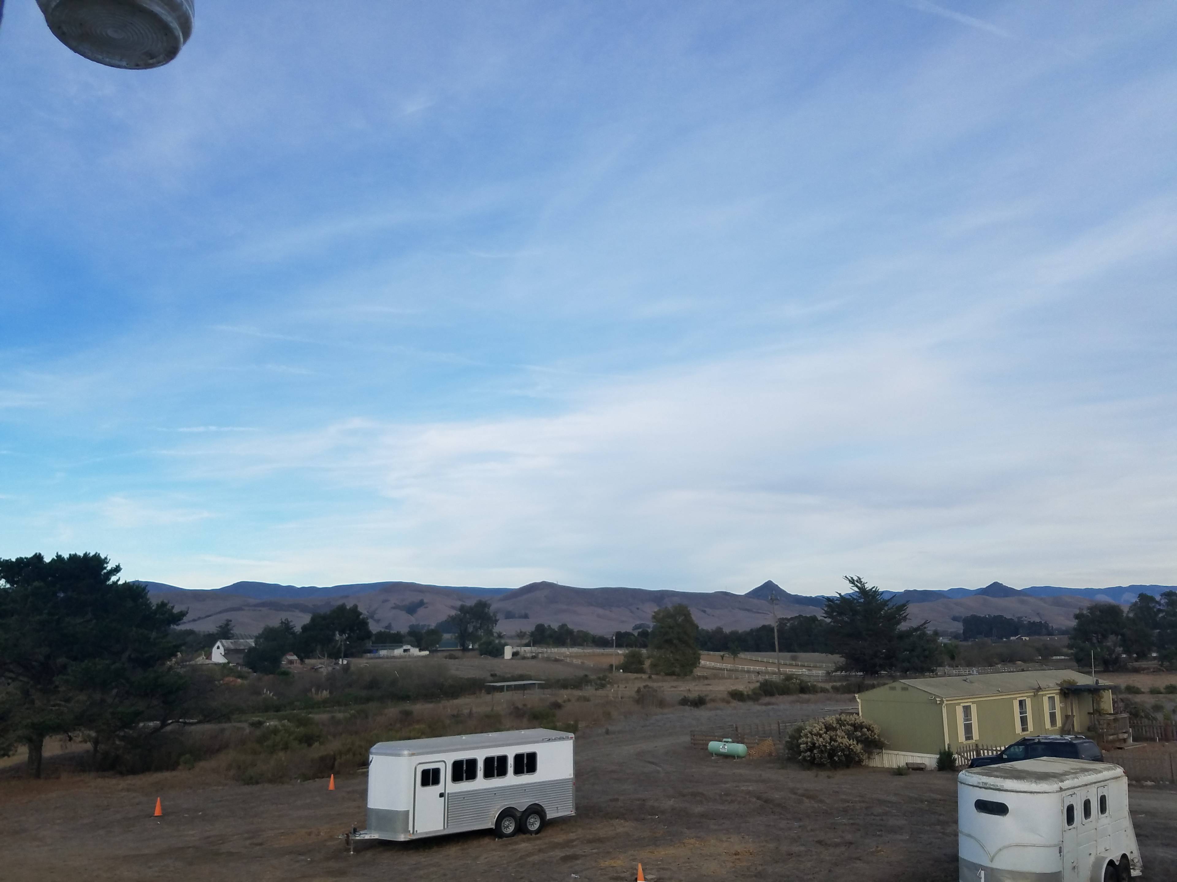 View from deck facing East