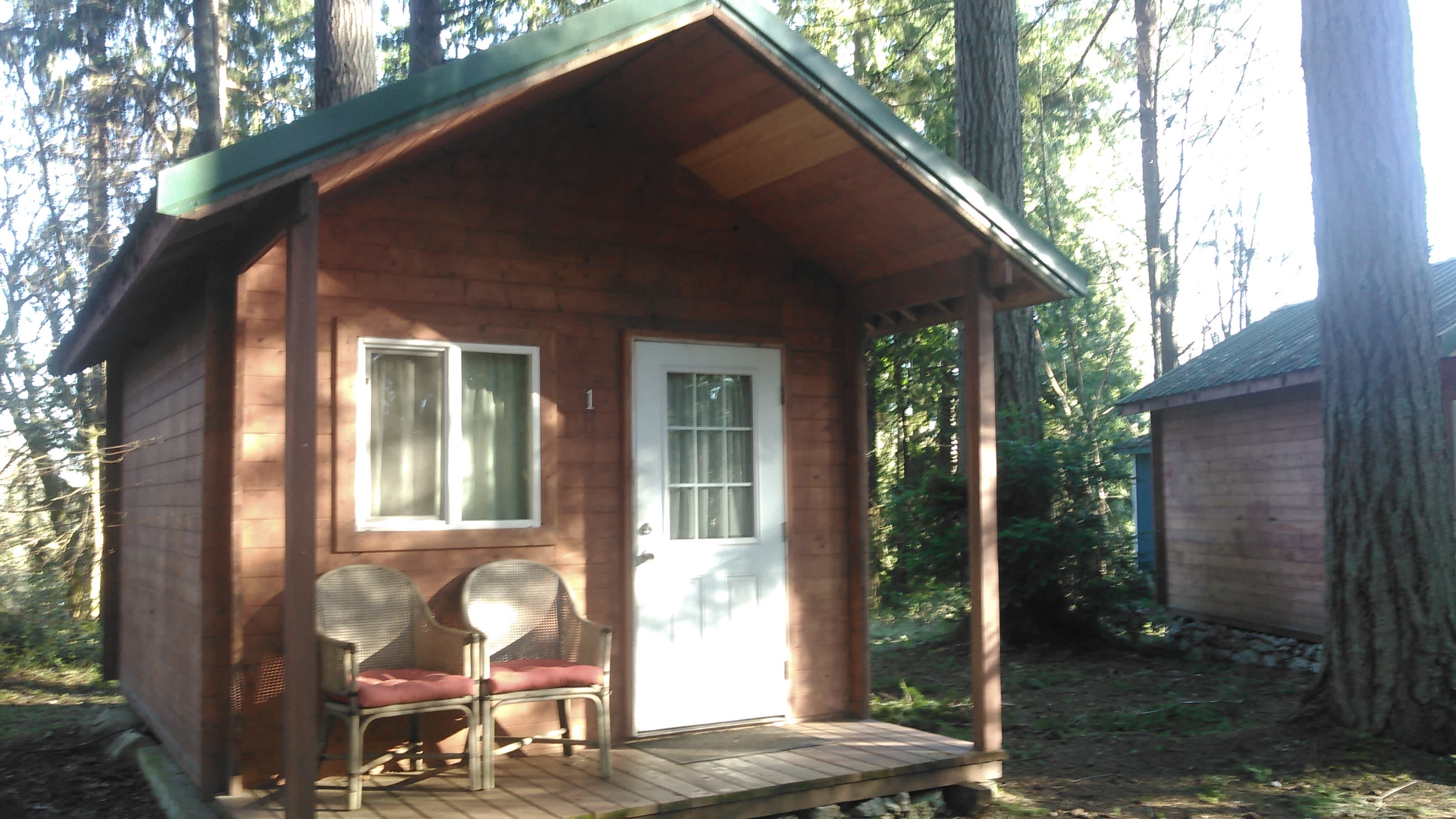 Agape cabin.