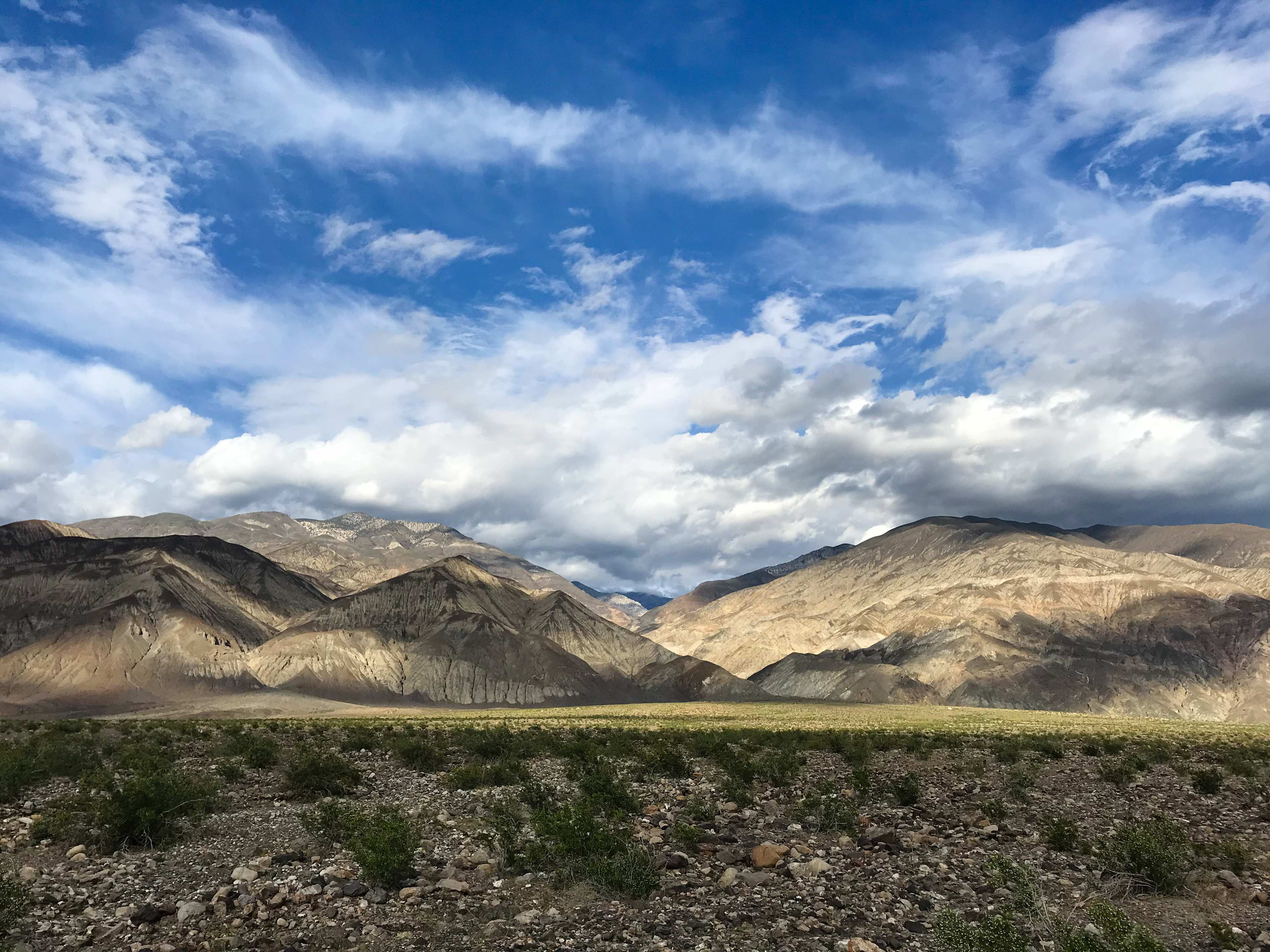View of Surprise Canyon from the campsite