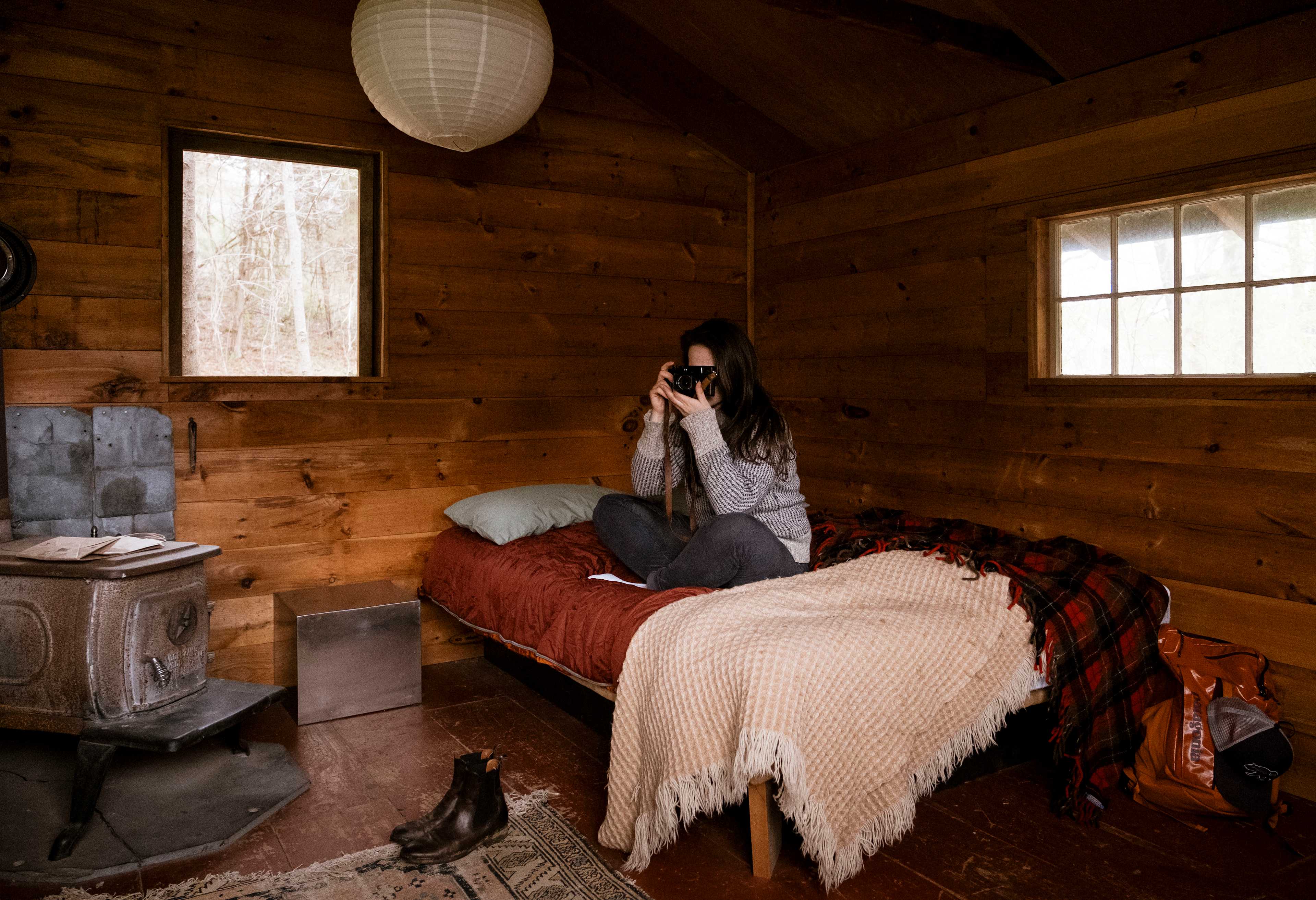 Super comfy large bed. Don't forget to bring your own blankets and pillows though!