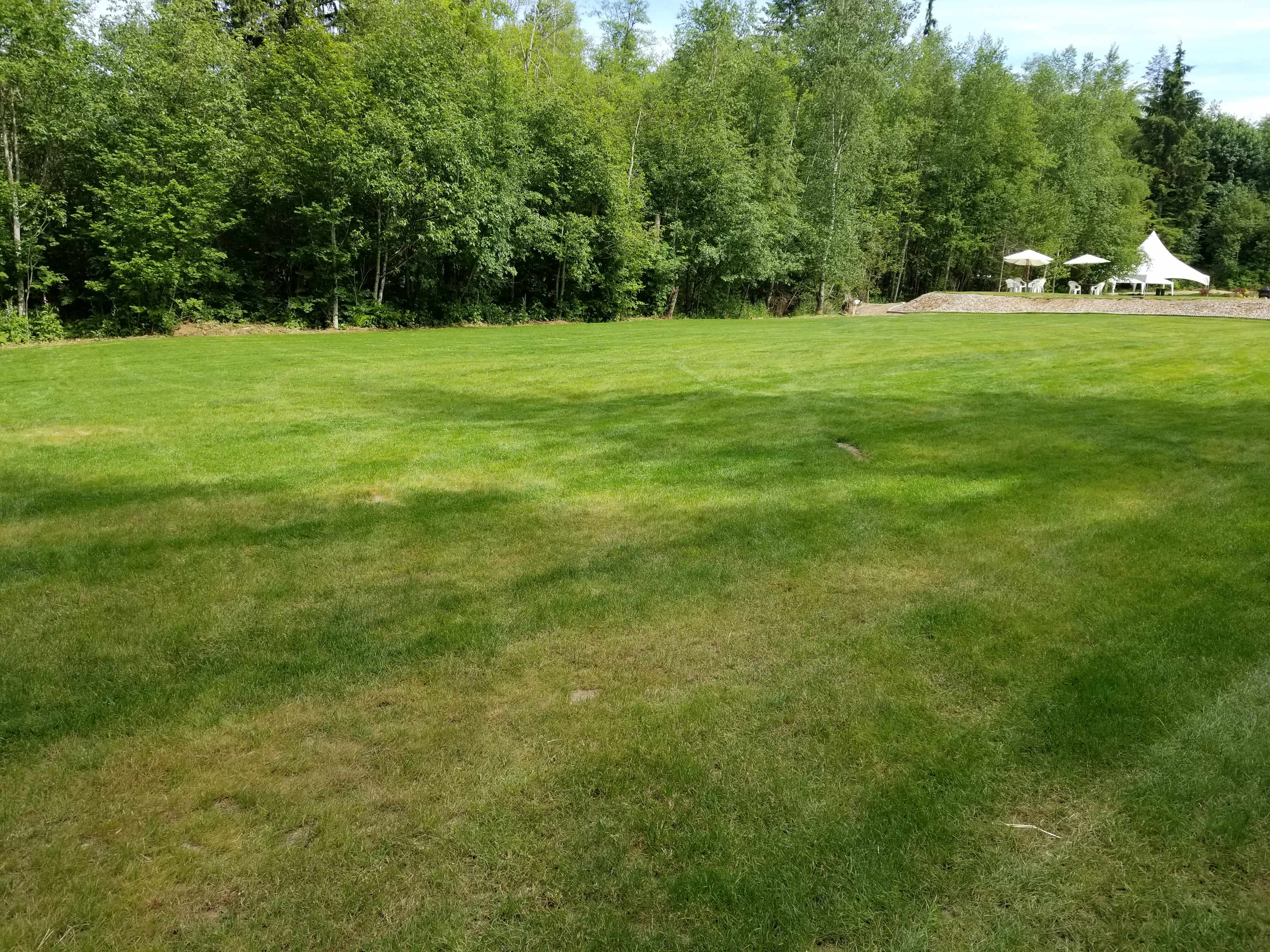 Parking and camping area