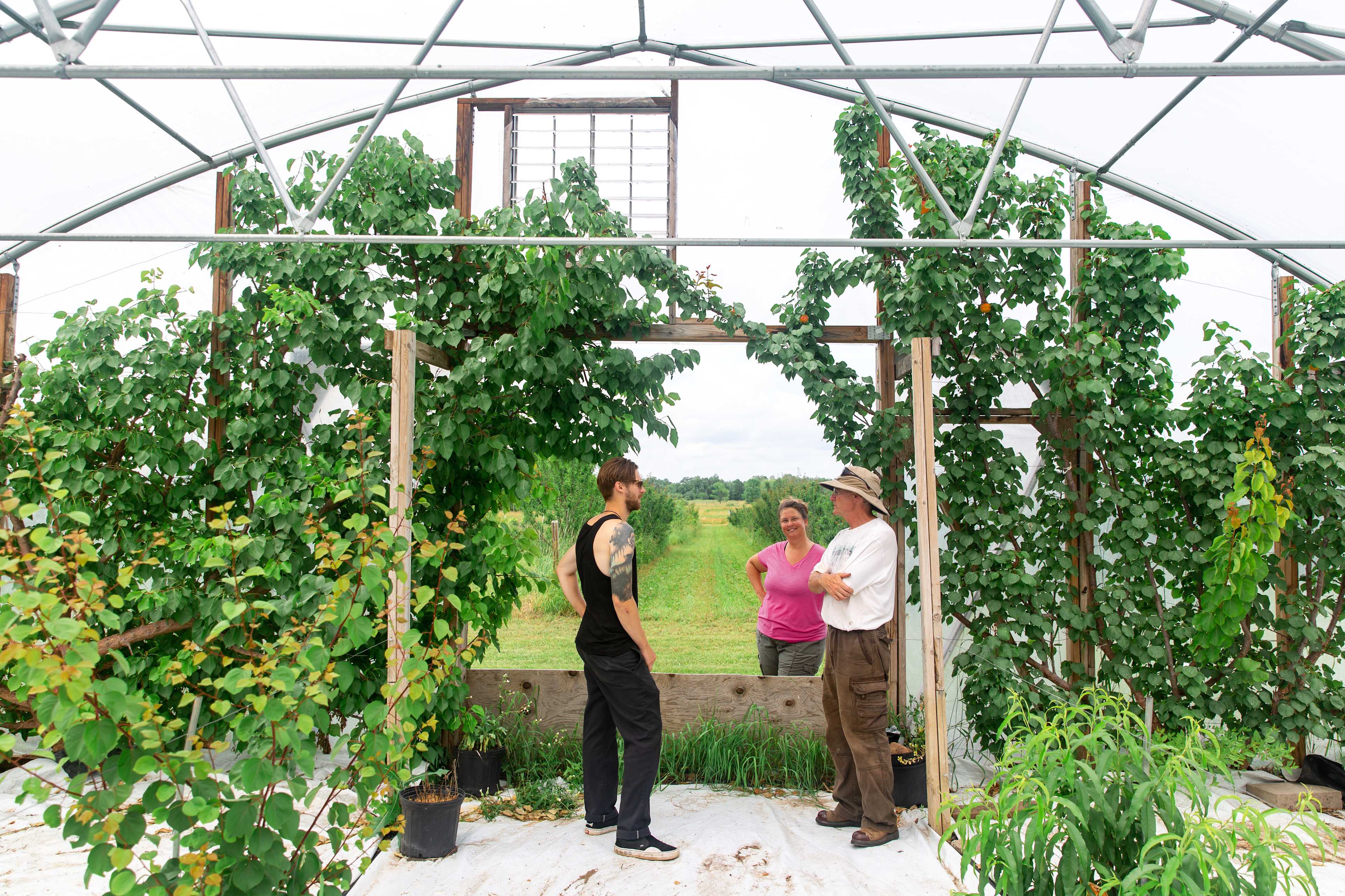 We loved hearing about their produce during the tour they gave us.