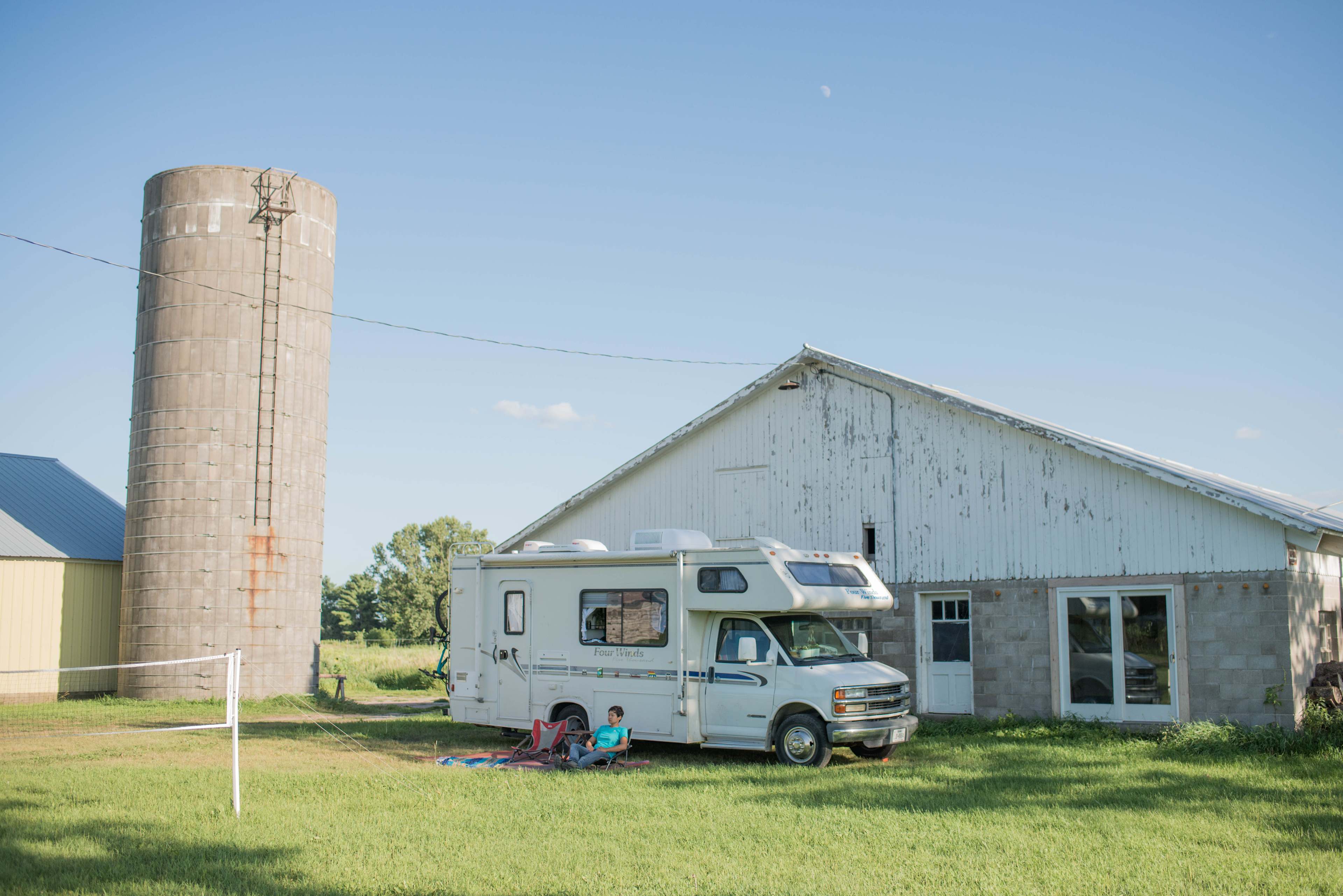 There was plenty of flat land for our rv