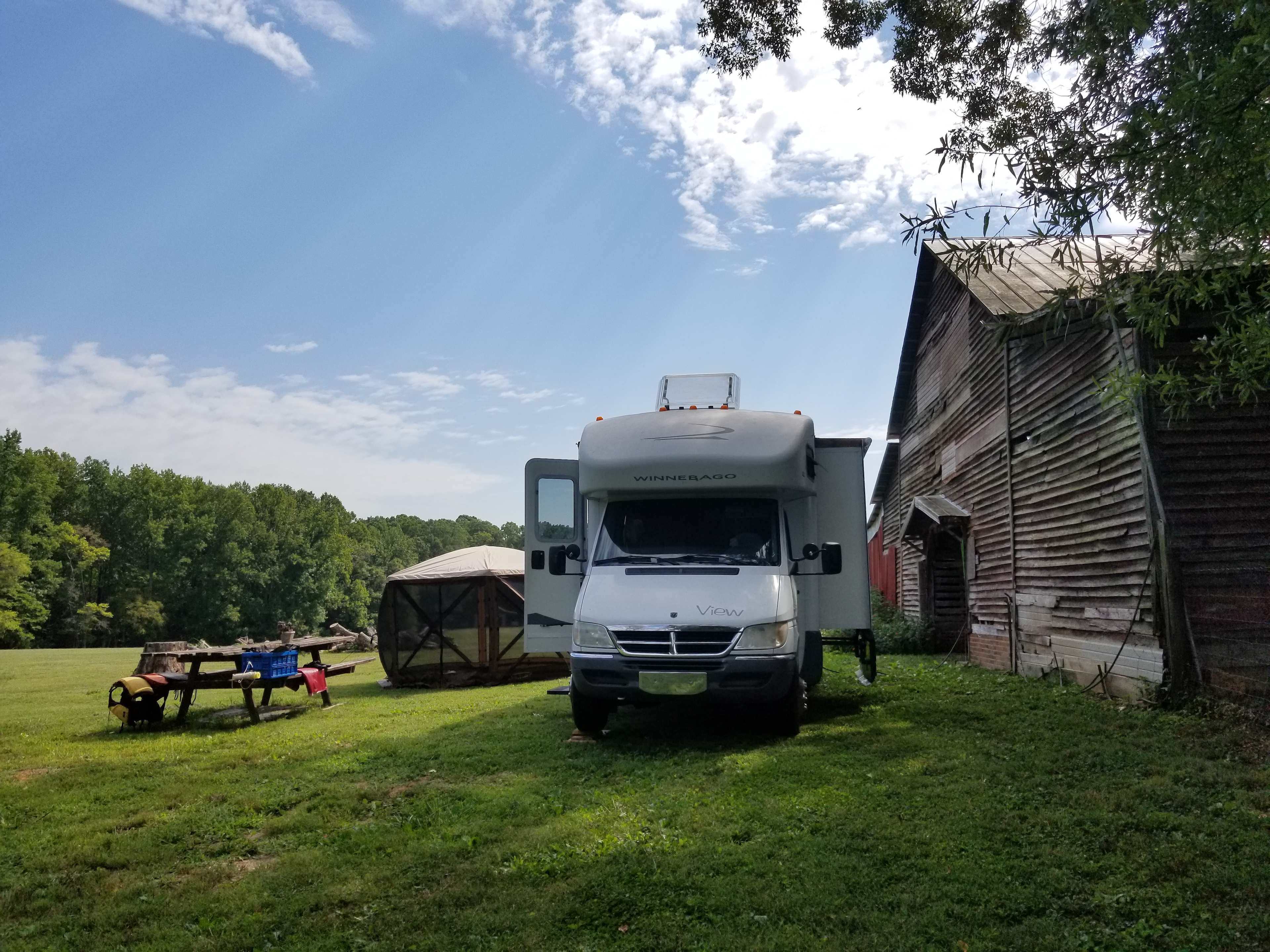Camping with a Full Kitchen