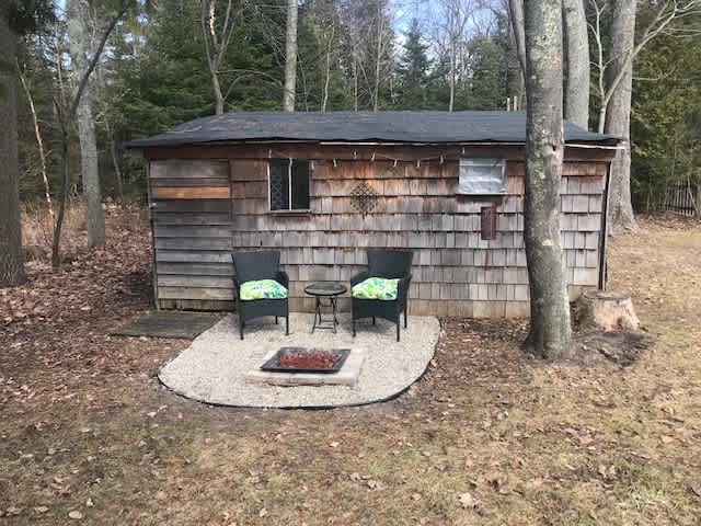 Fire Pit Area. 