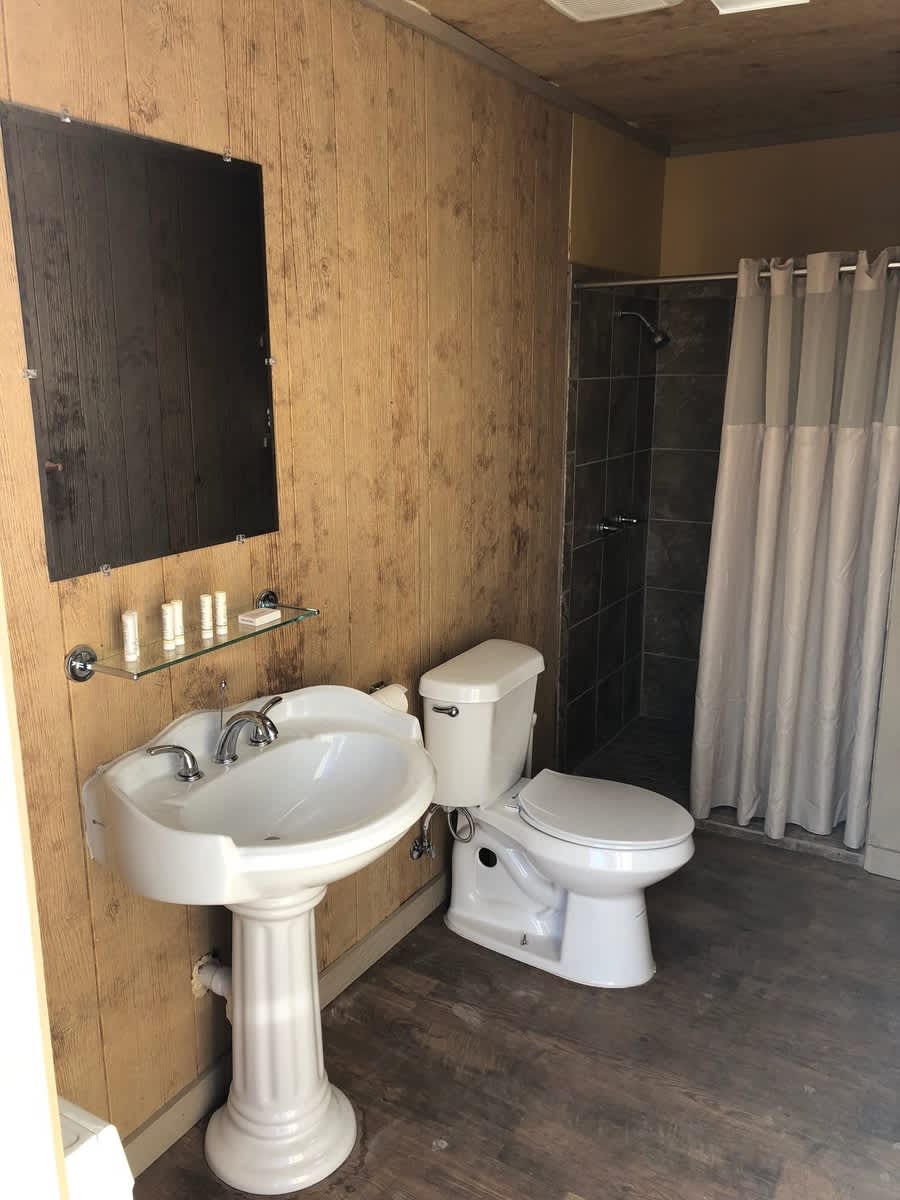 Six person with private bathroom