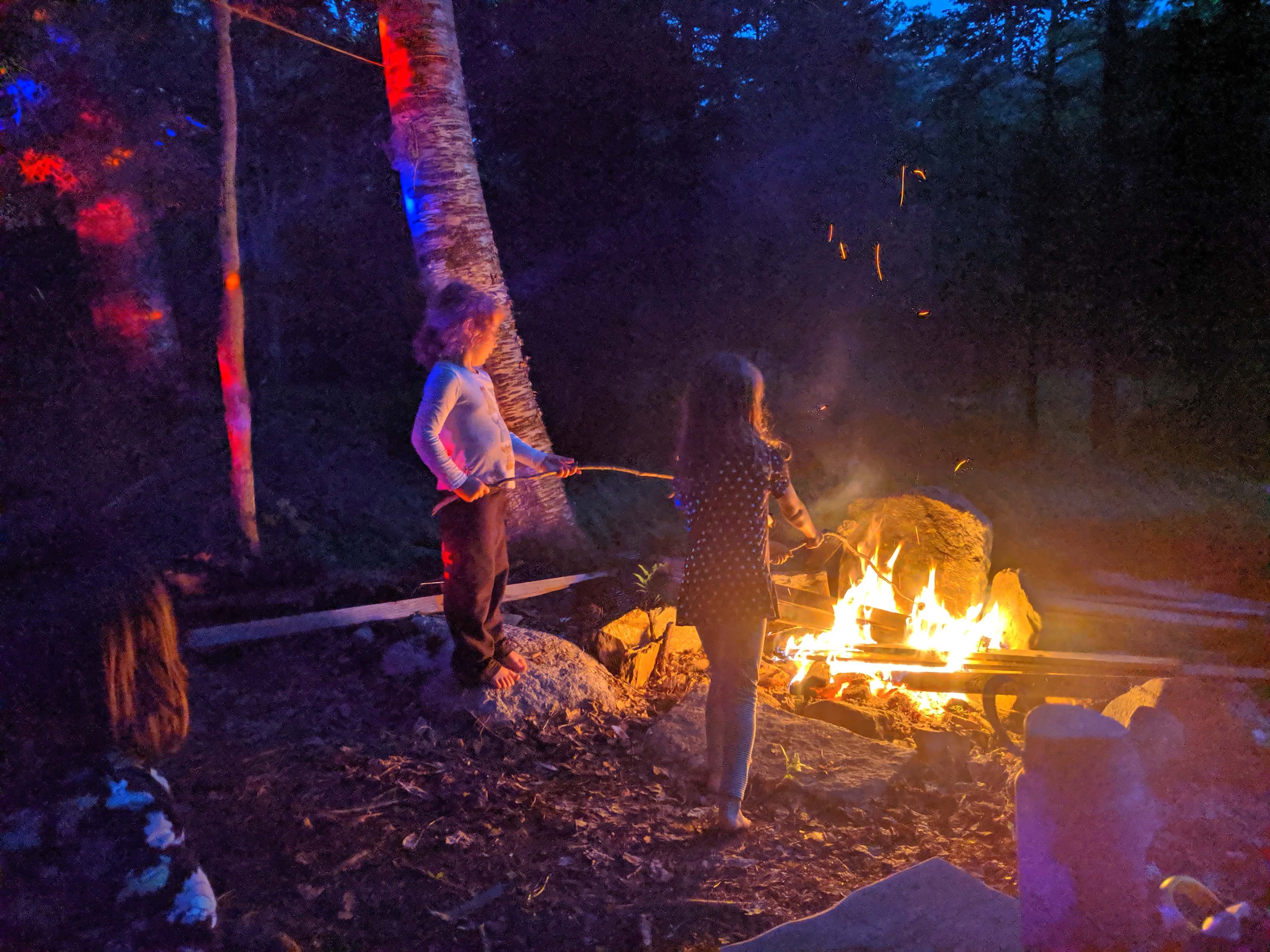Secluded Back Country Camping