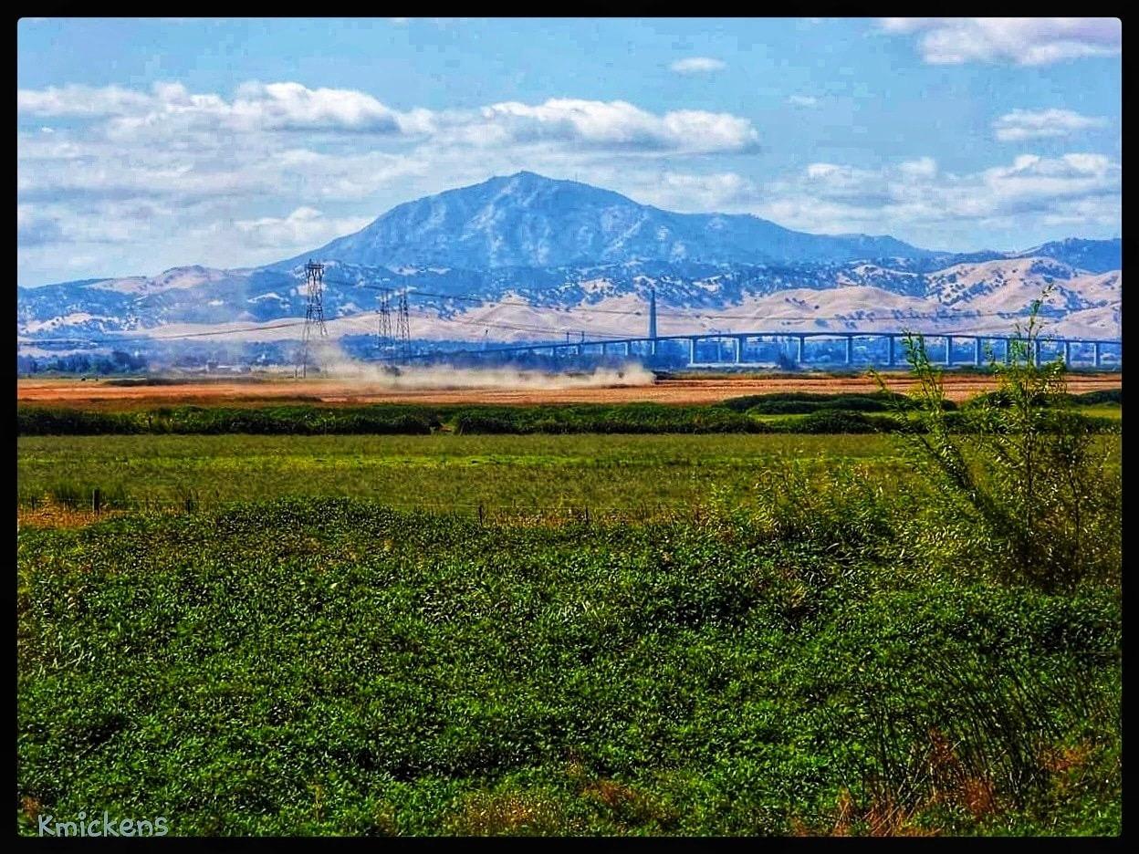 Amazing views of Mt. Diablo.