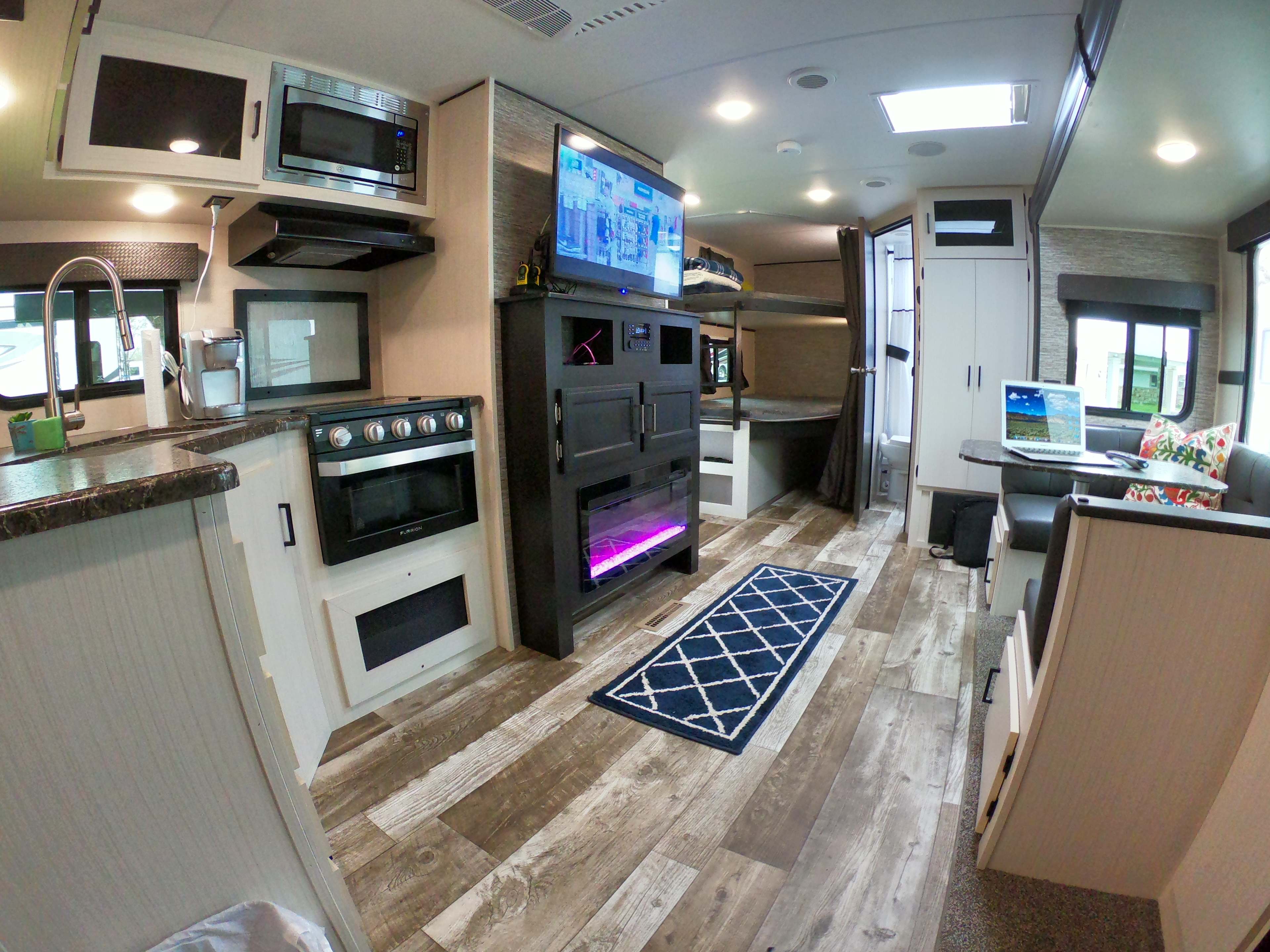 Wide view of interior