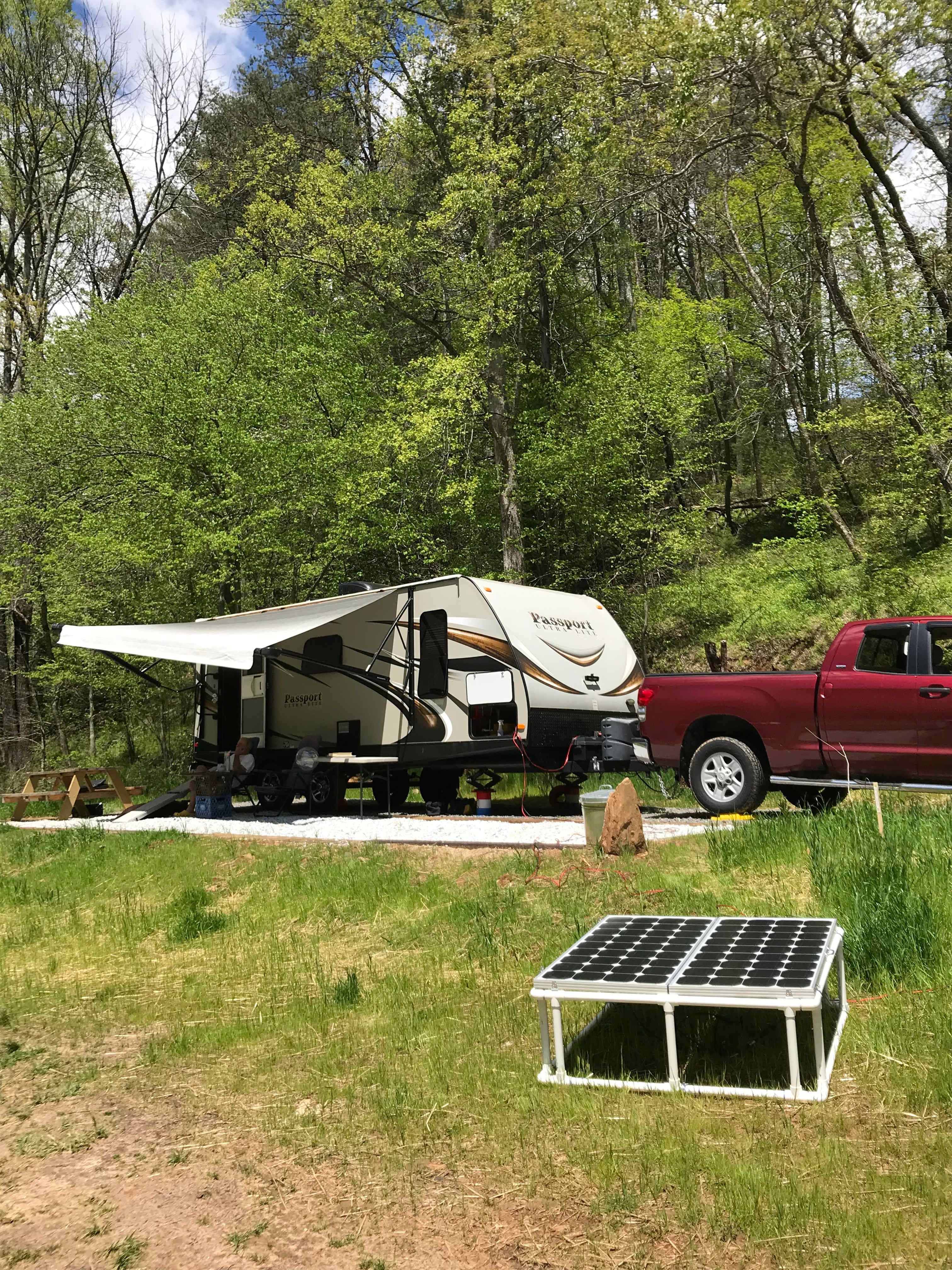 Secluded Mitchel River Camping