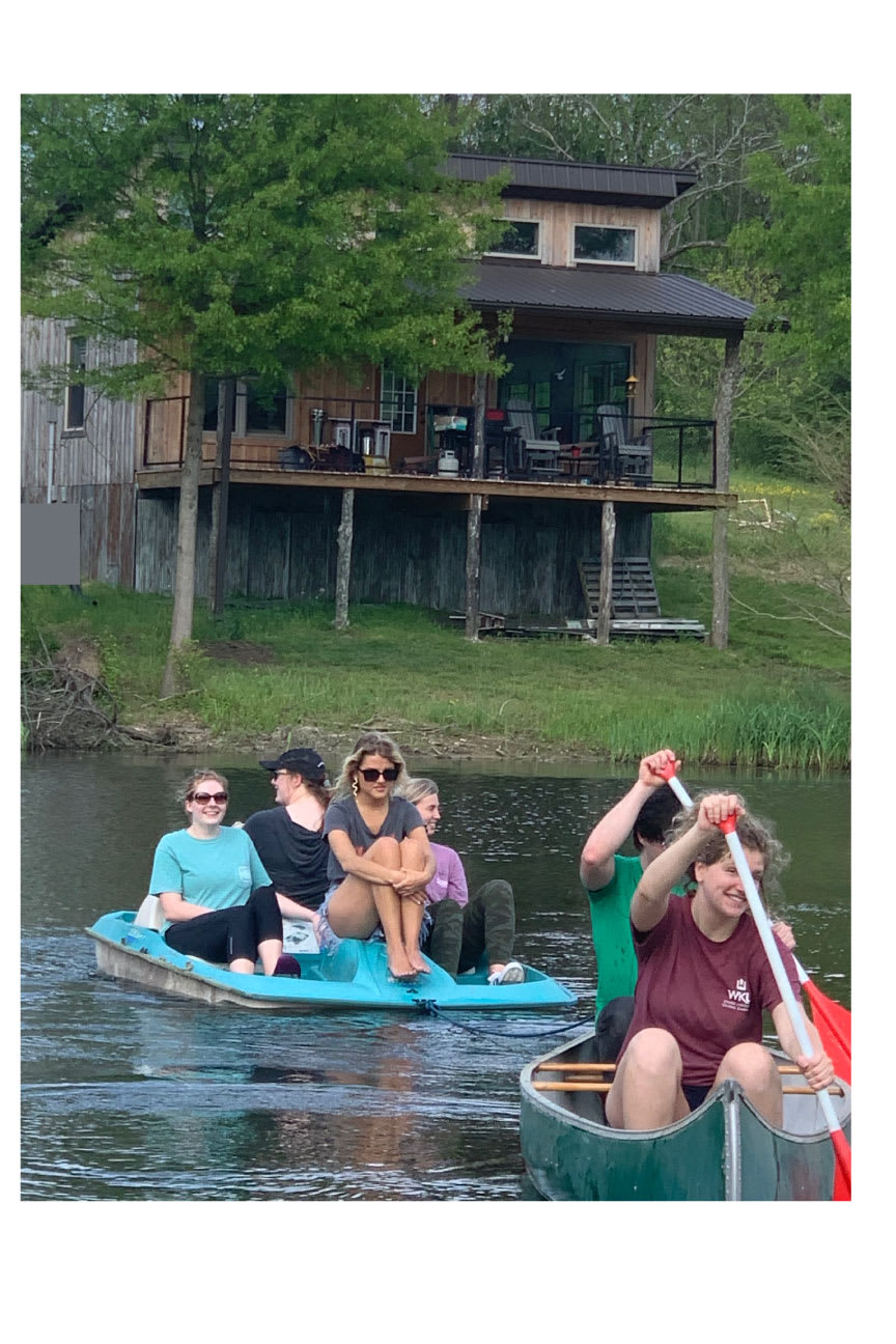 Some great girls having fun on the lake