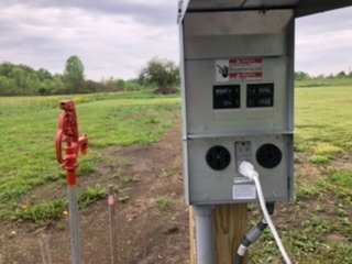 Full electric hook up. 
