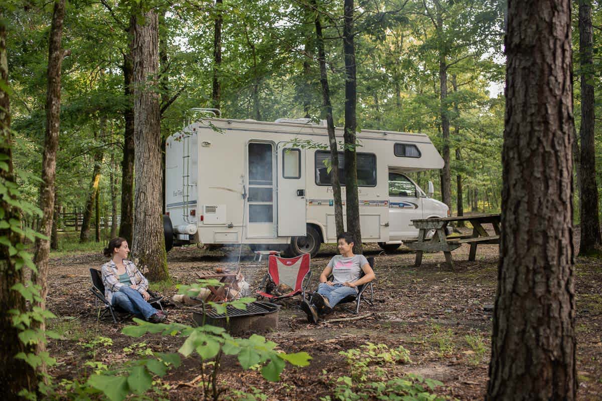 We loved how secluded the campsites felt