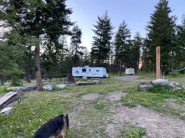 View of other campsites