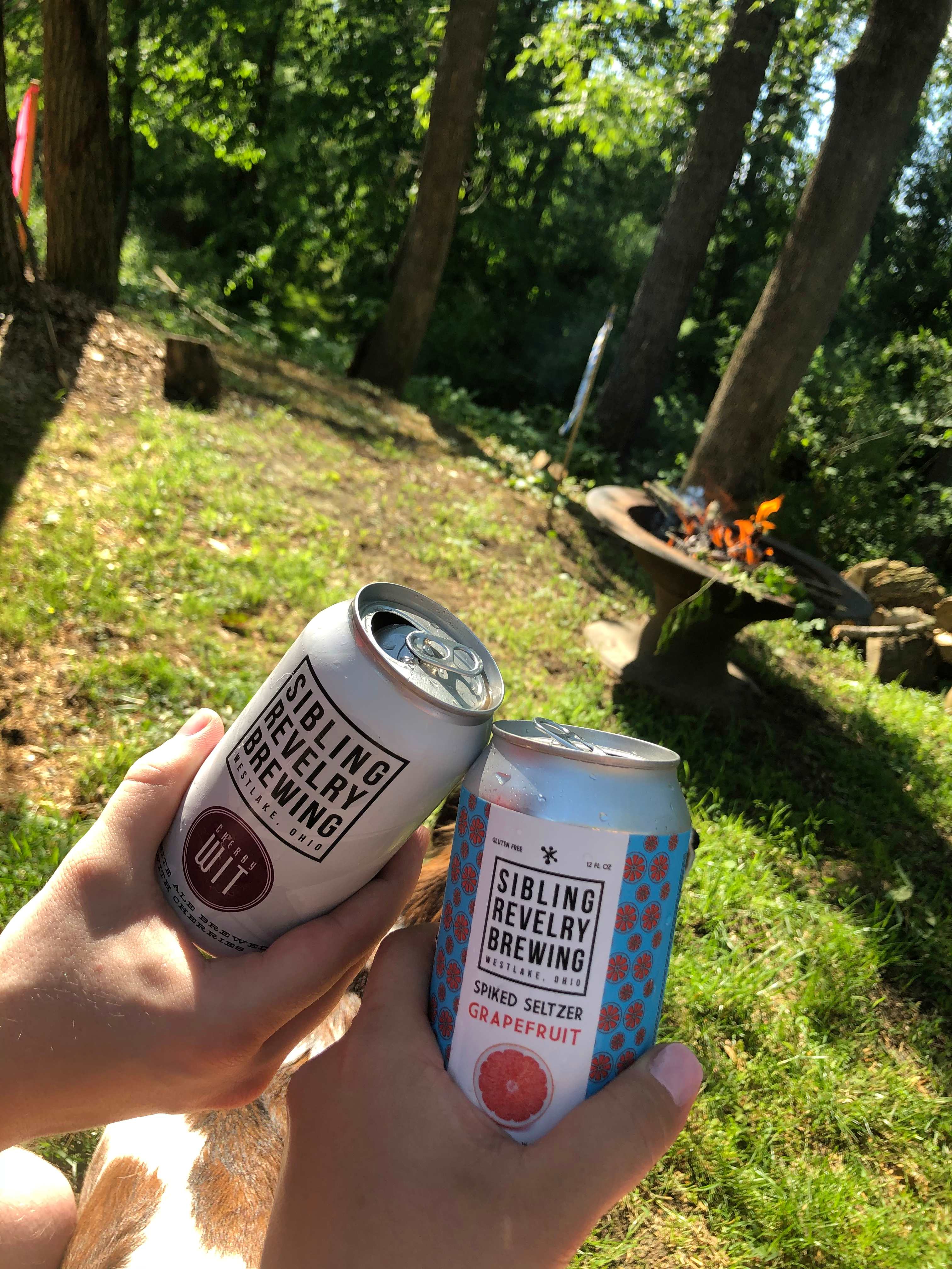 Each campsite is well stocked with fire pits and there’s plenty of wood available. Just light it up and kick back and relax!