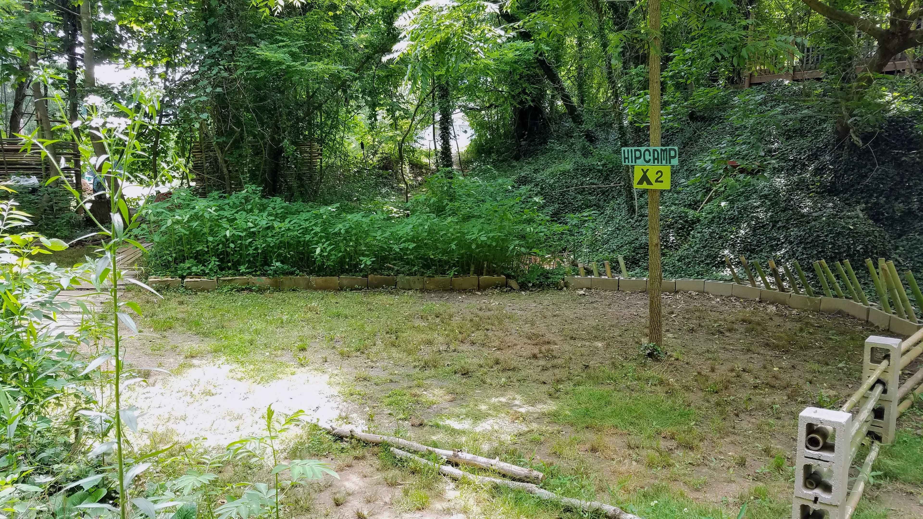 Look for this sign to find your site! We've got more sites listed on other platforms, so be sure you're setting up in the right spot.