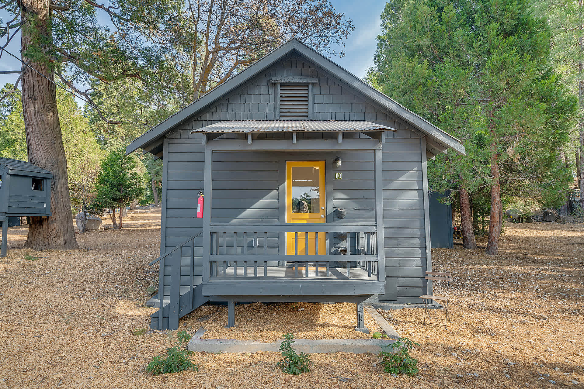 Exterior of Cabin #10. 