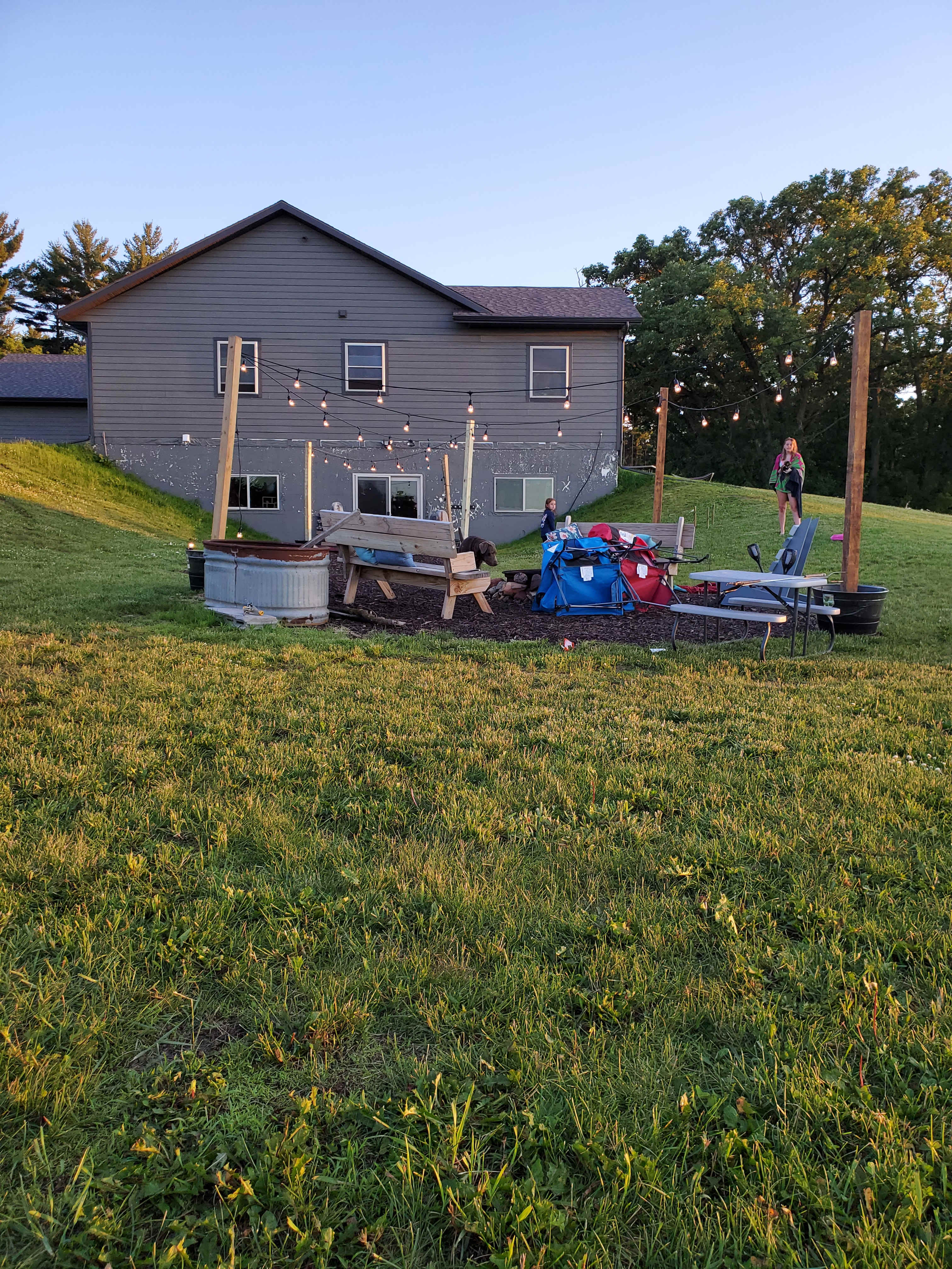 Can enjoy our campfire pit!!!! 