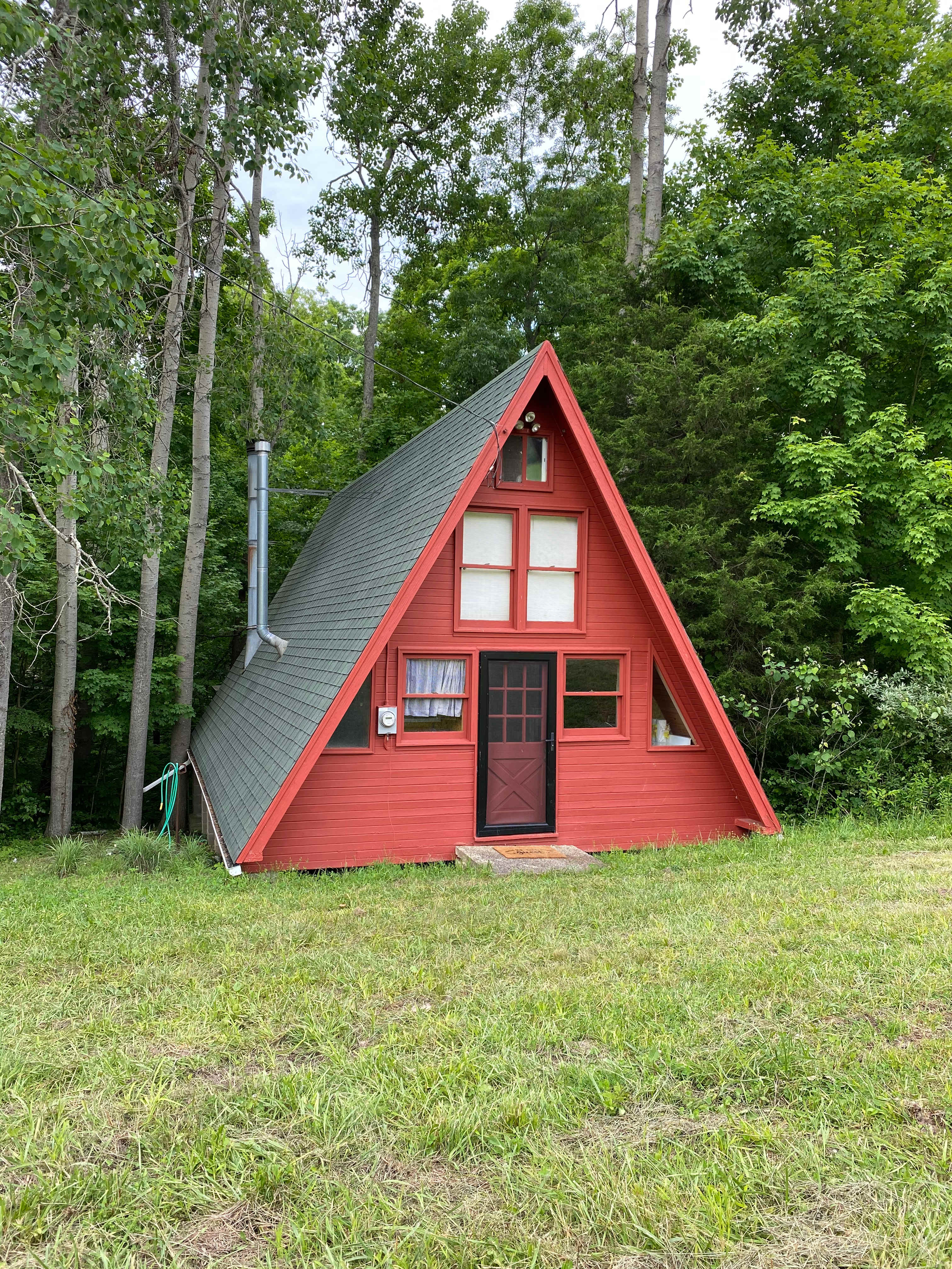 Front of the cabin