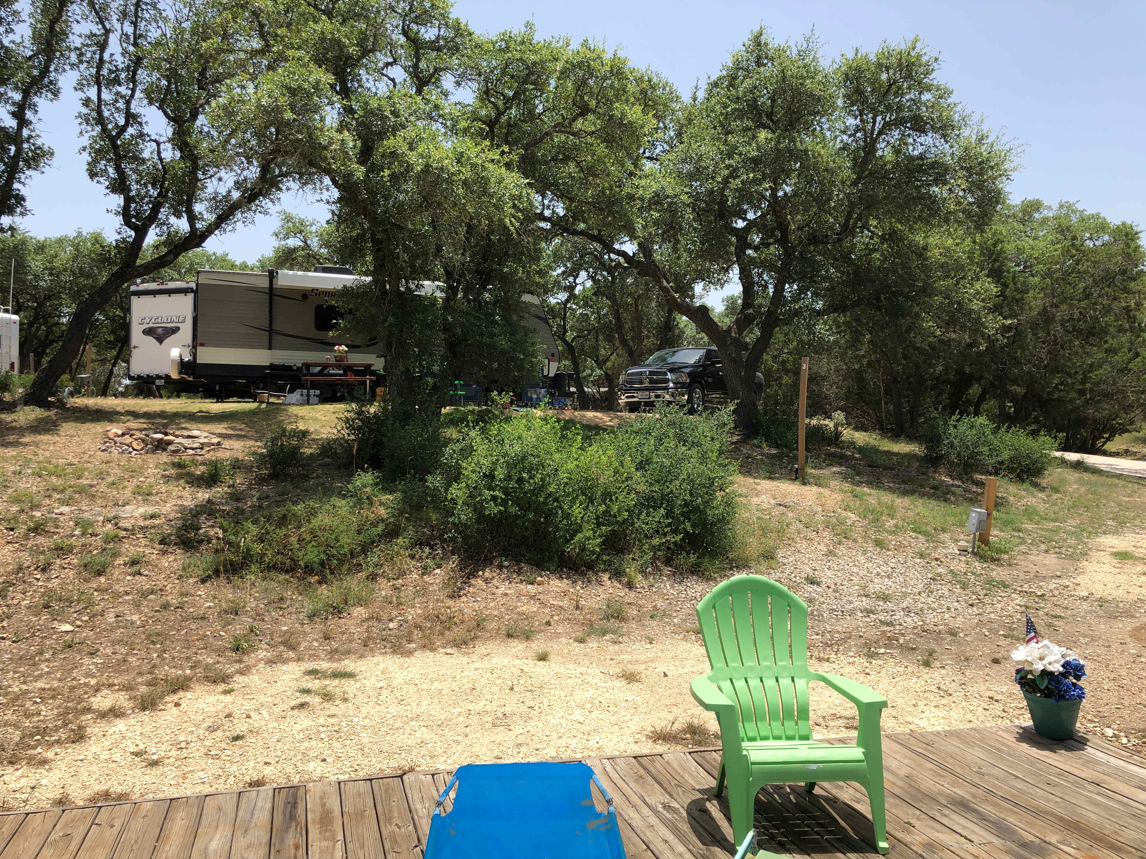 Site #2 from deck