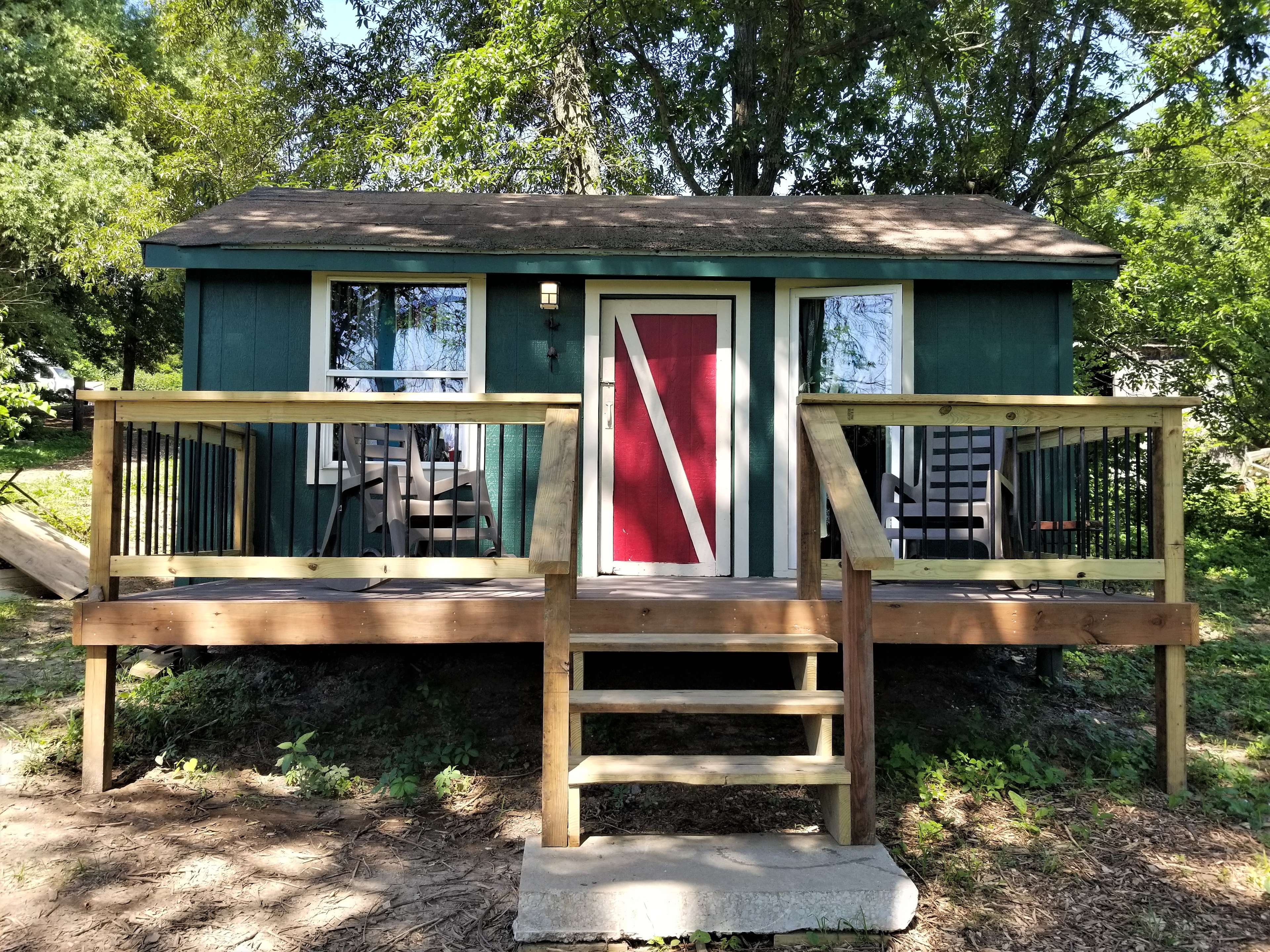 Front of Bunkhouse
