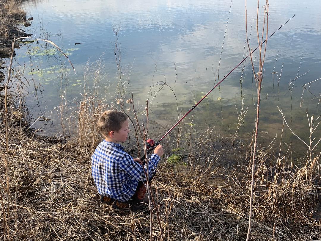 Ask about fishing in our fish pond.