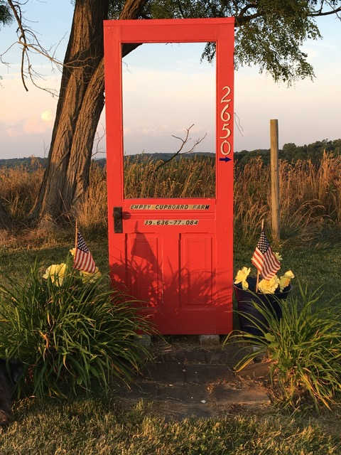 Entrance to Empty Cupboard Farm