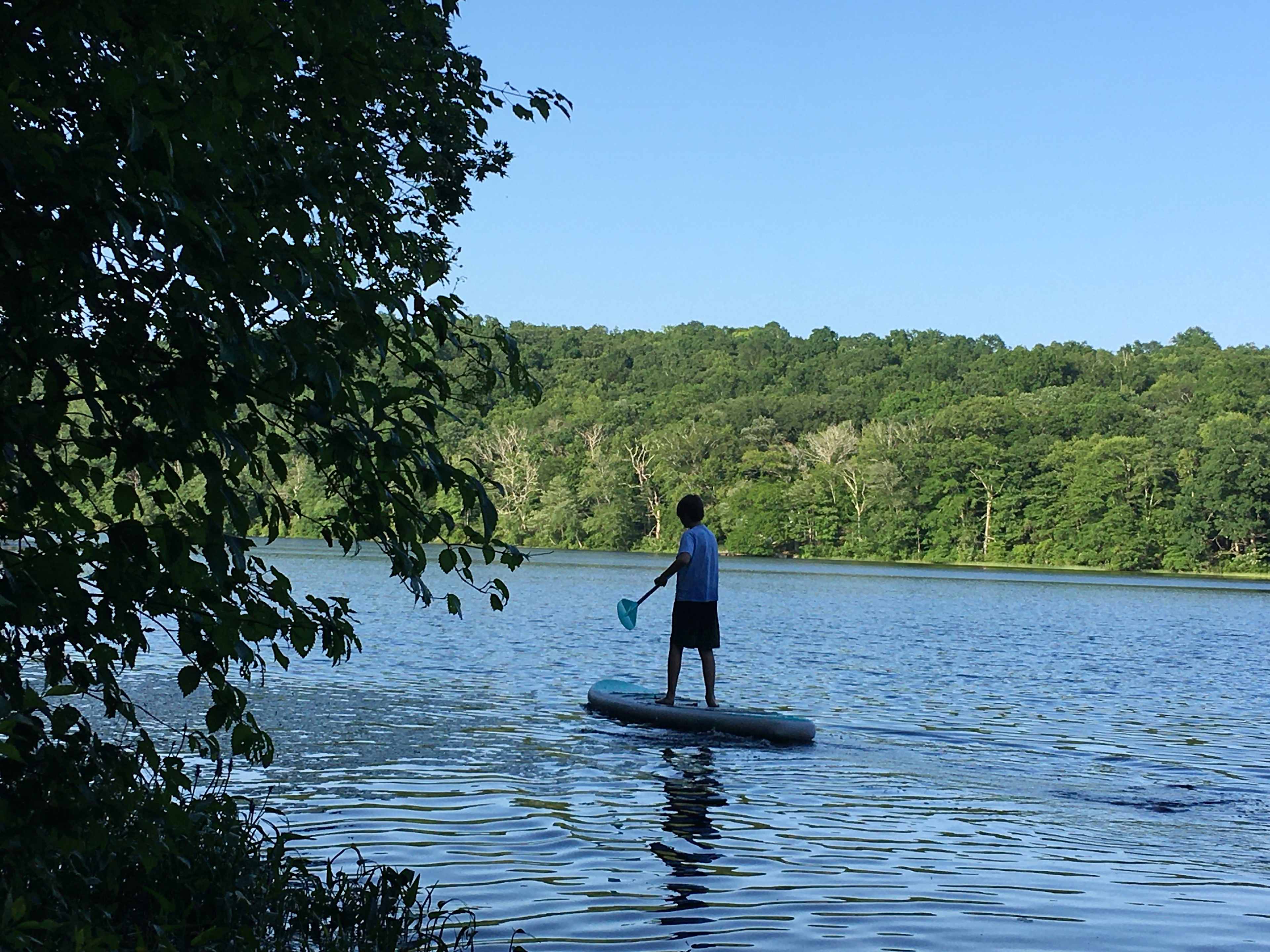 Nearby lake