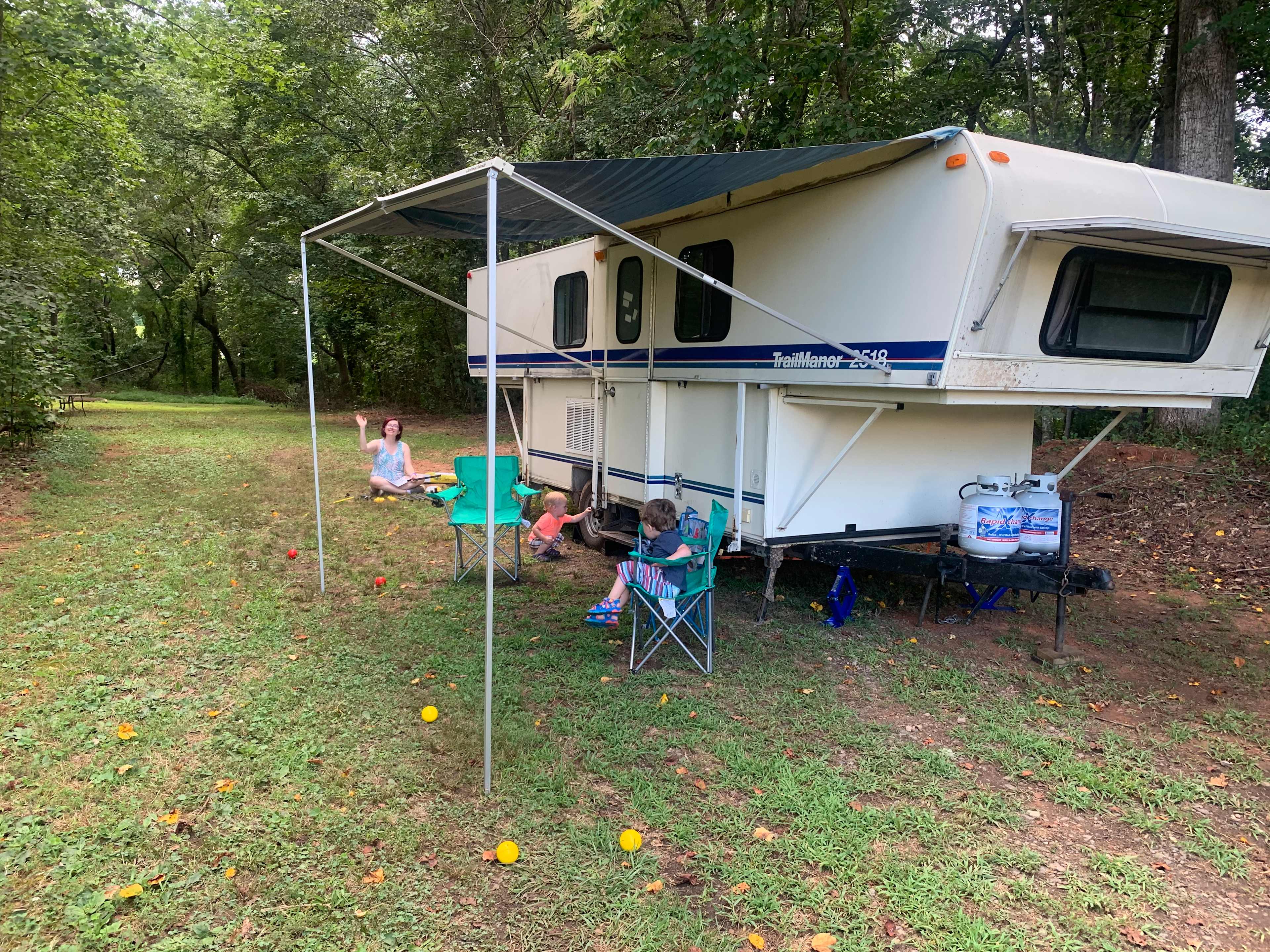 Our little setup 