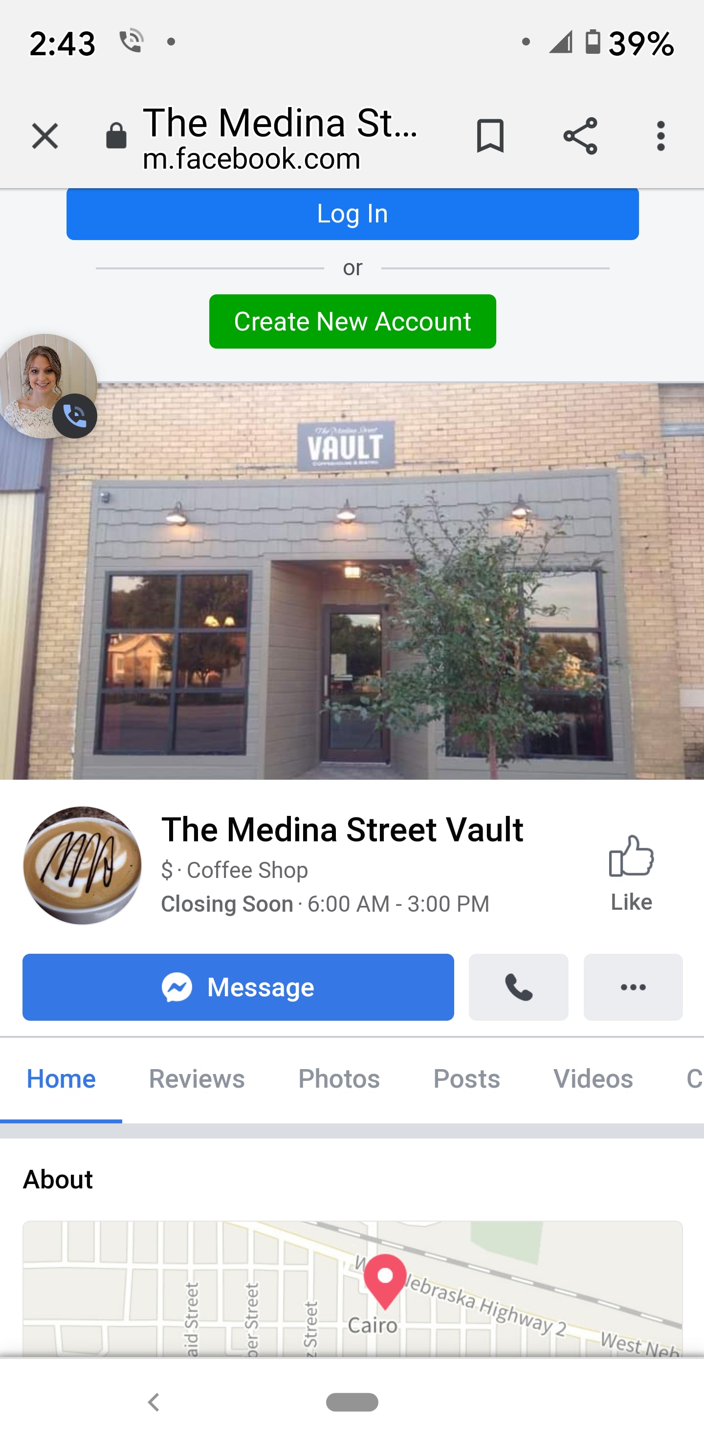 Picture of the site