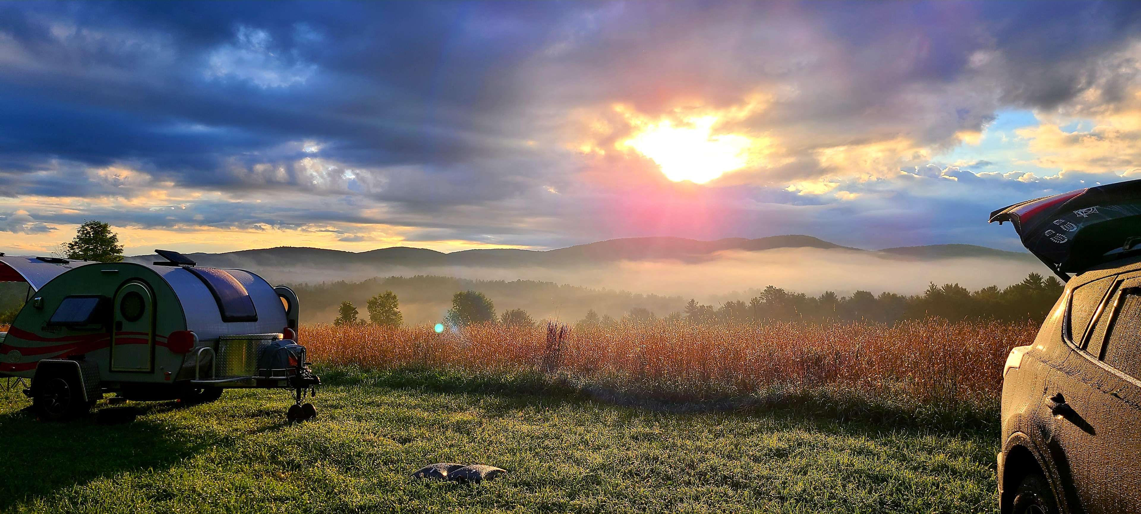 Gorgeous sunrises.