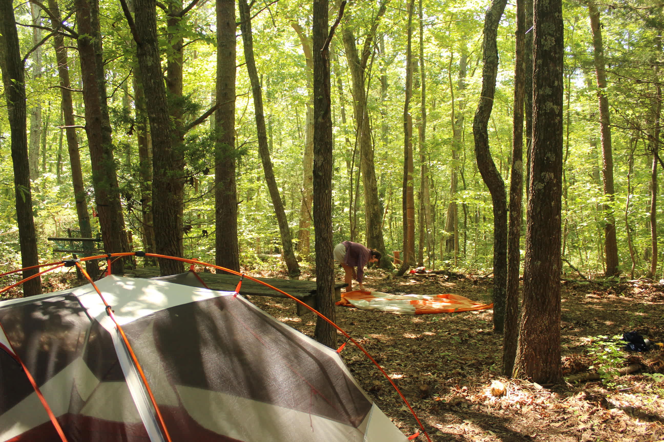 enough room for two tents!