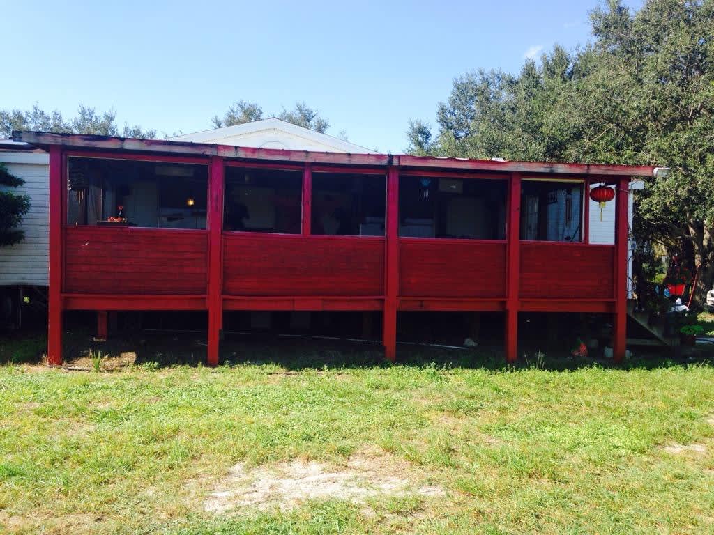 House centrally located on the property (property manager on site)